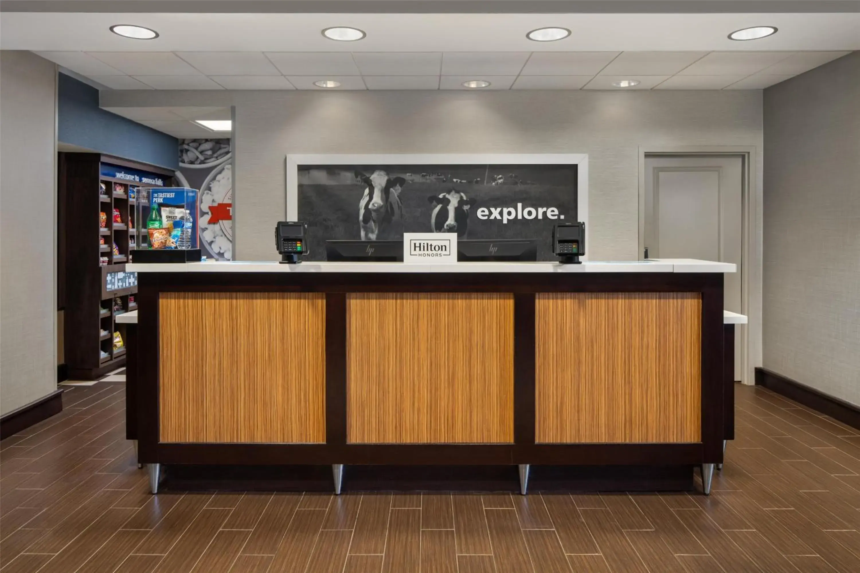 Lobby or reception in Hampton Inn Seneca Falls Lobby or reception in Hampton Inn Seneca Falls