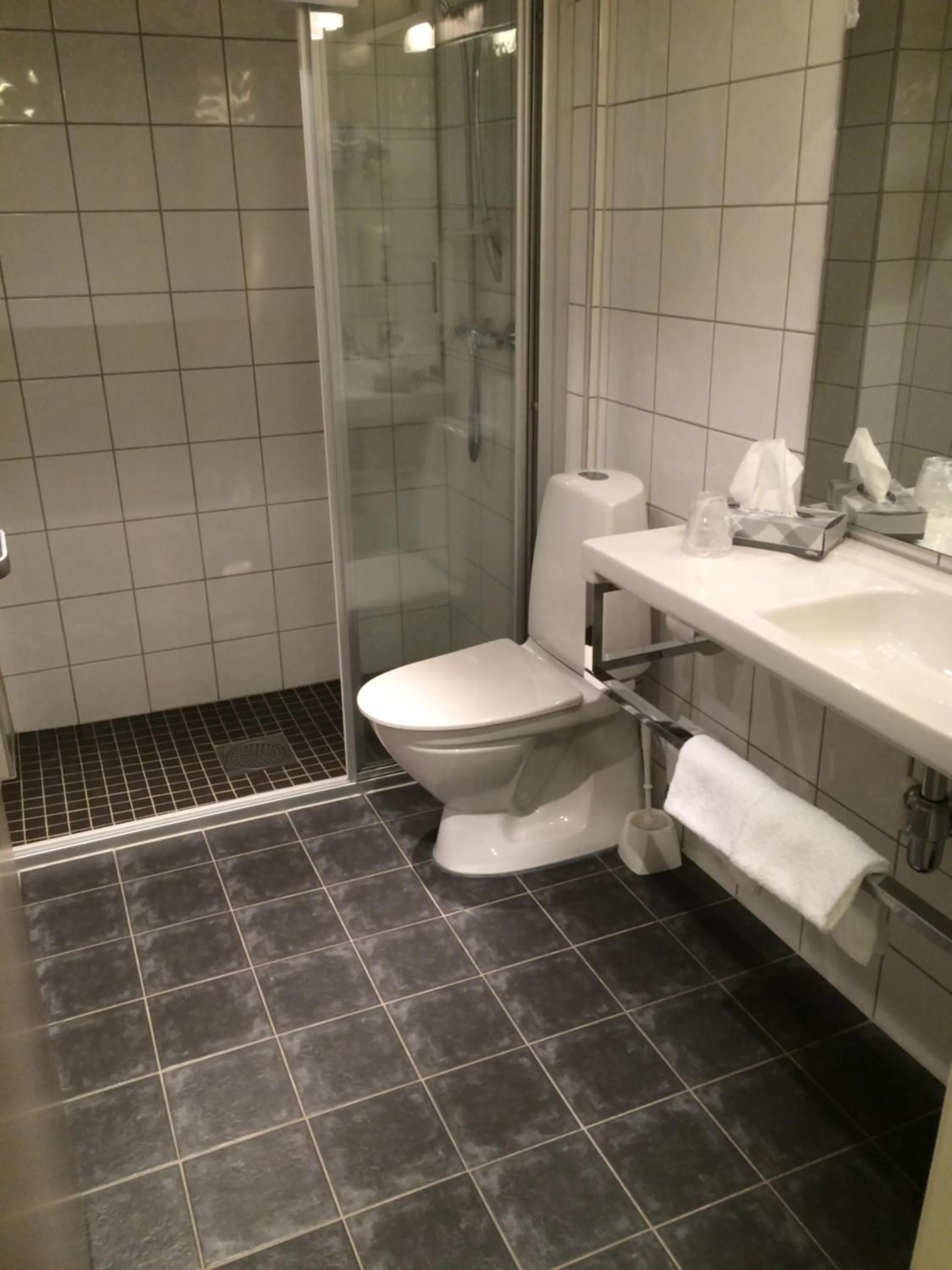 Shower in Nordfjord Hotell - Bryggen