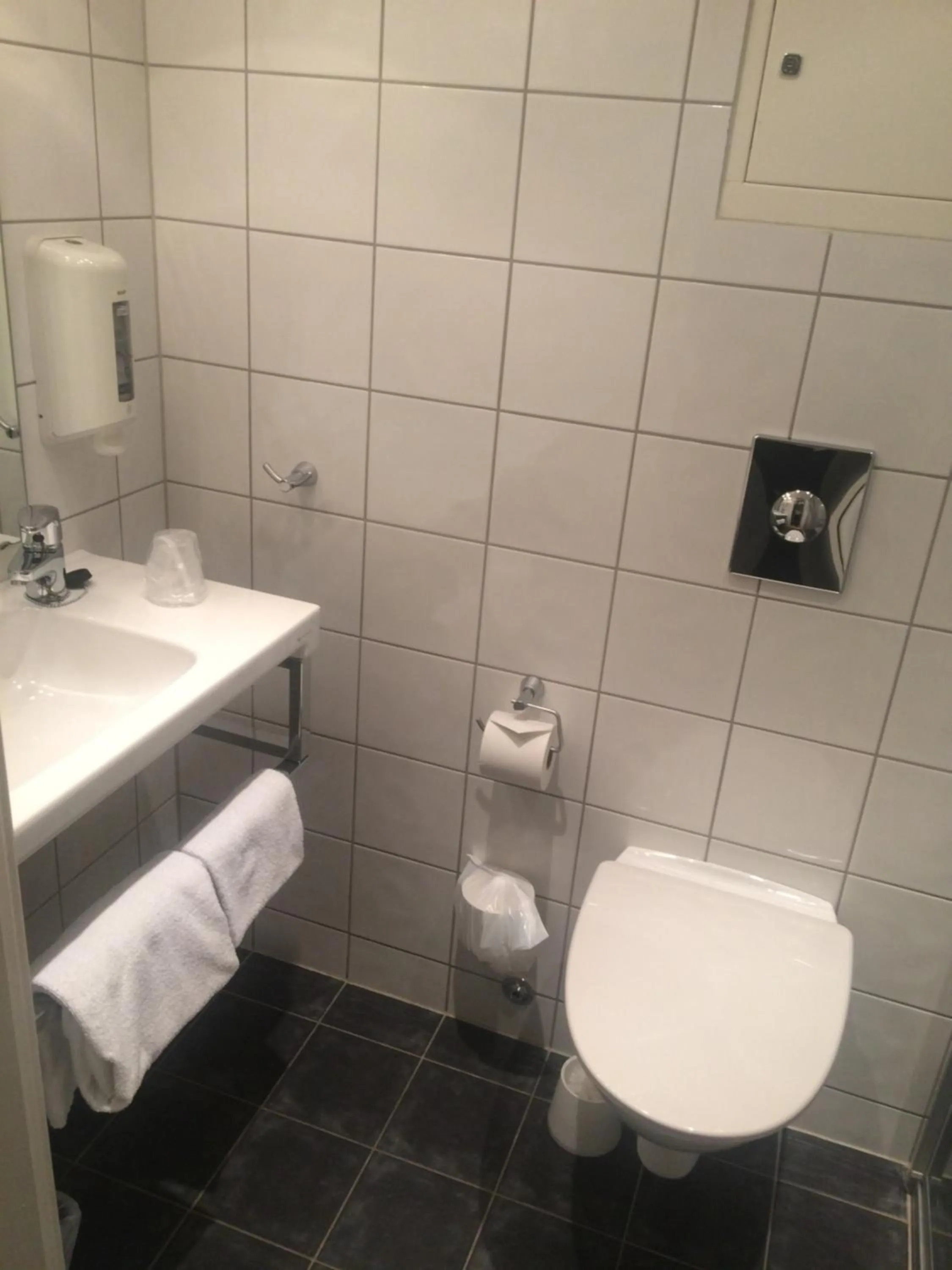 Toilet in Nordfjord Hotell - Bryggen