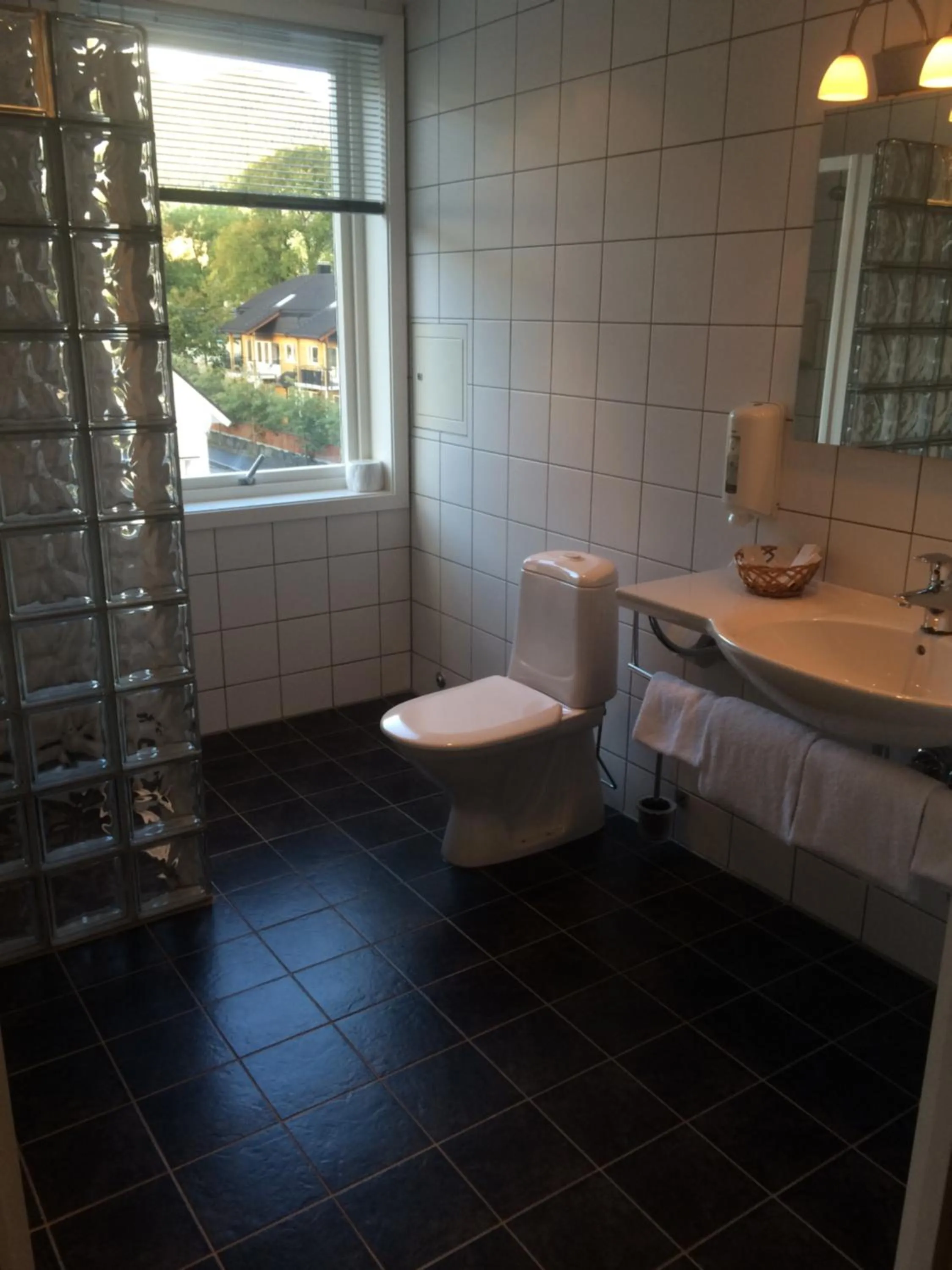 Shower in Nordfjord Hotell - Bryggen