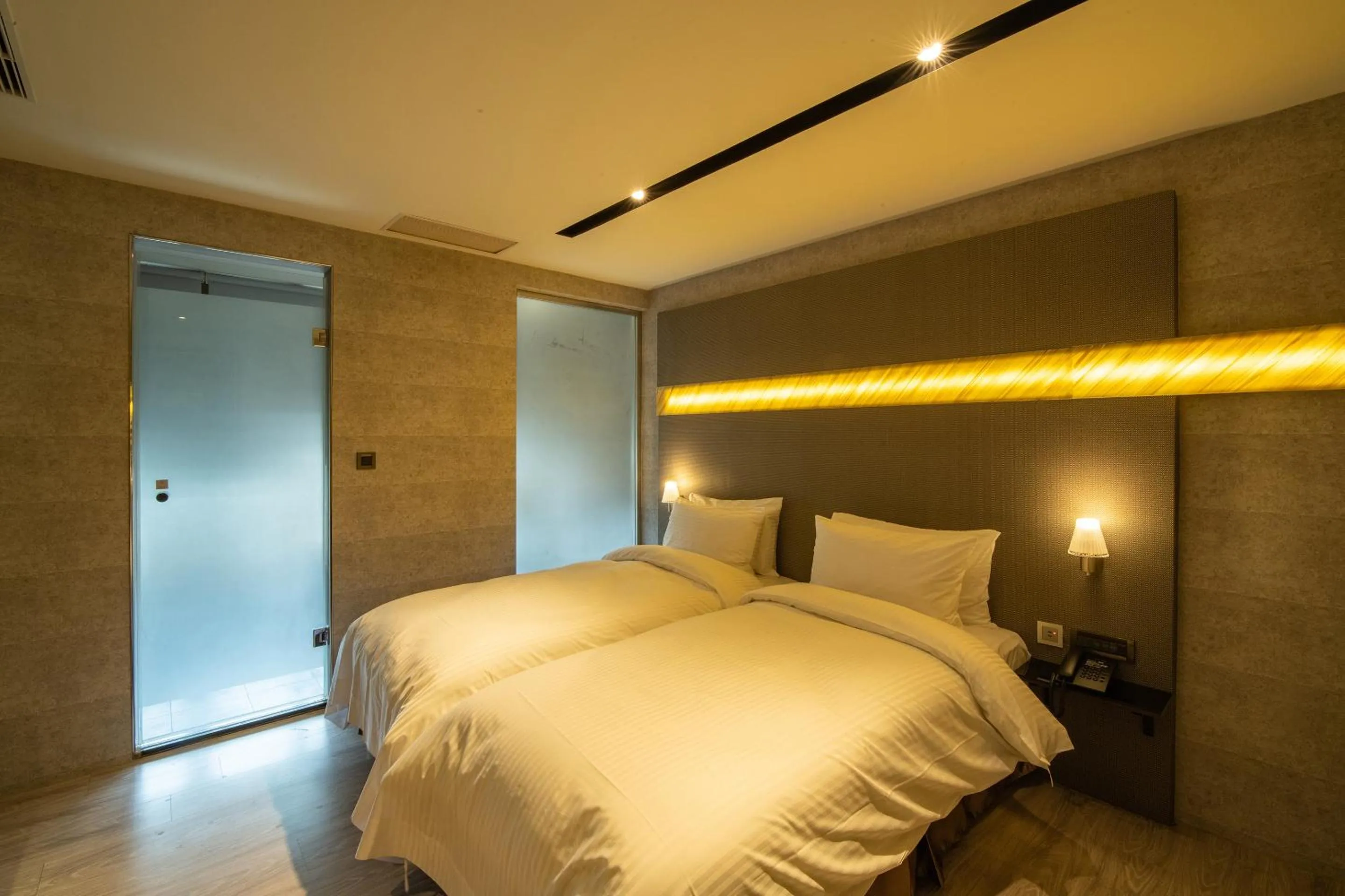 Photo of the whole room, Bed in Fengjia Hotel Bell