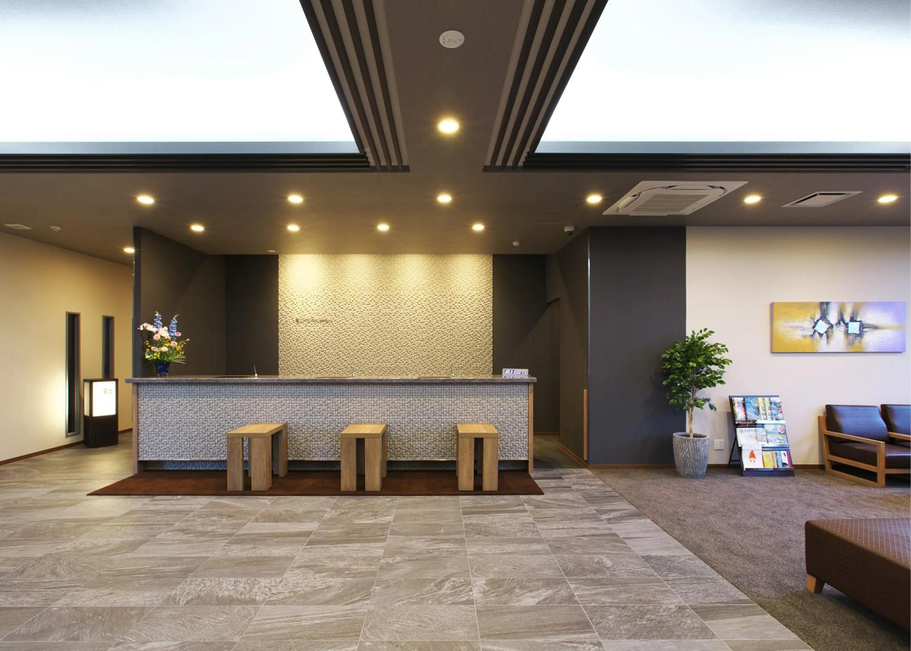 Lobby or reception in Hotel Route-Inn Takefu Inter