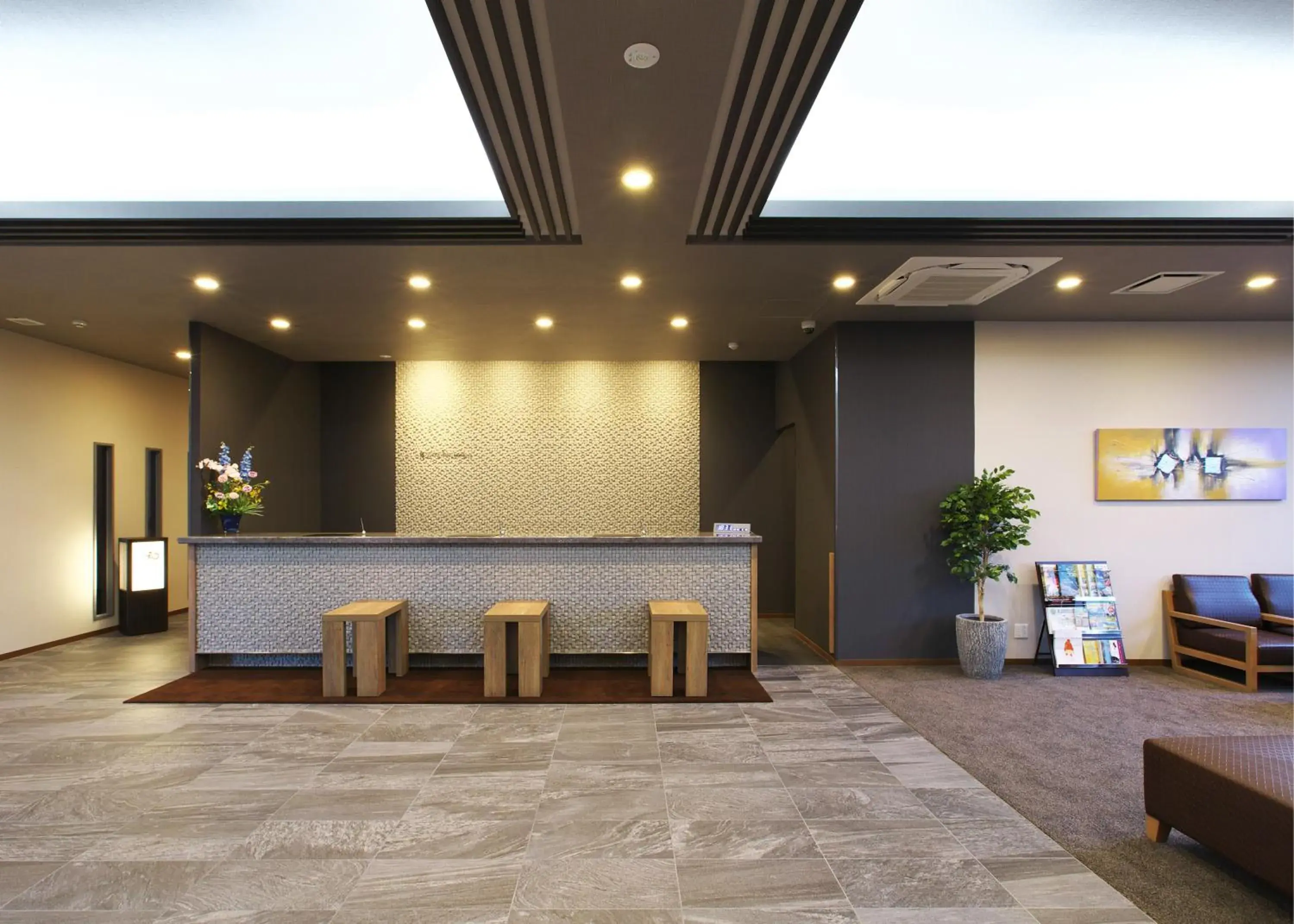 Lobby or reception in Hotel Route-Inn Takefu Inter Lobby or reception in Hotel Route-Inn Takefu Inter