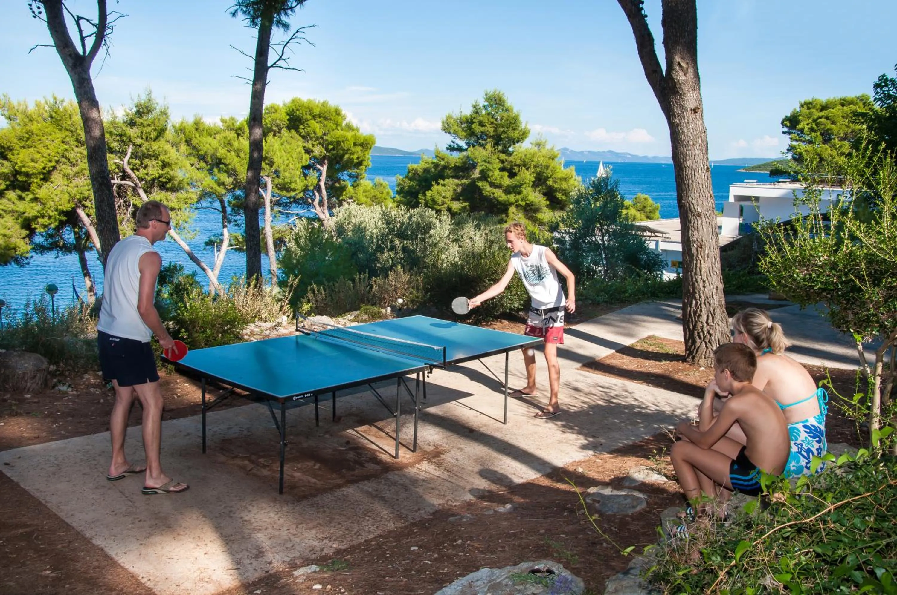 Table tennis in Hotel Agava