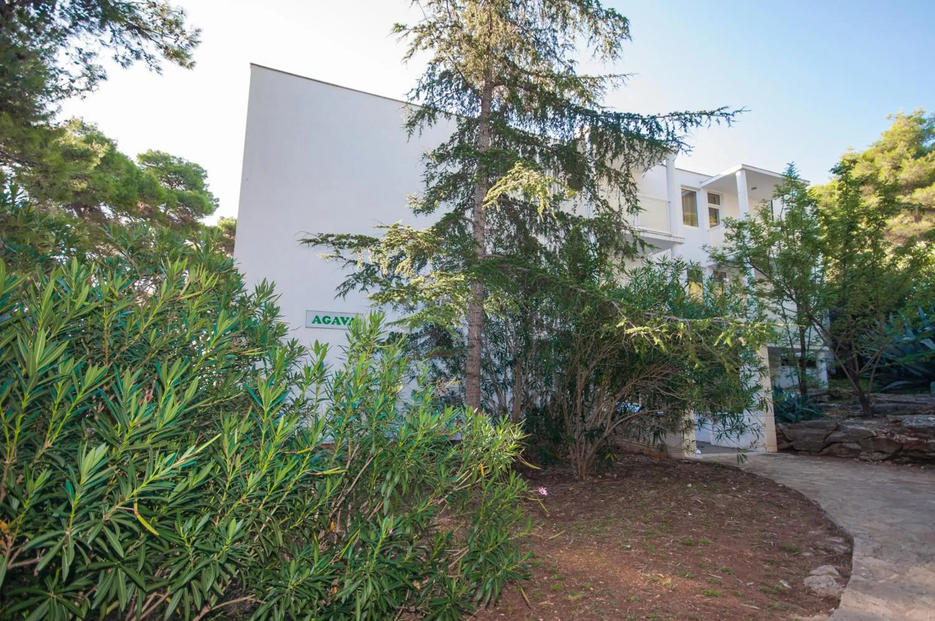 Facade/entrance in Hotel Agava Facade/entrance in Hotel Agava