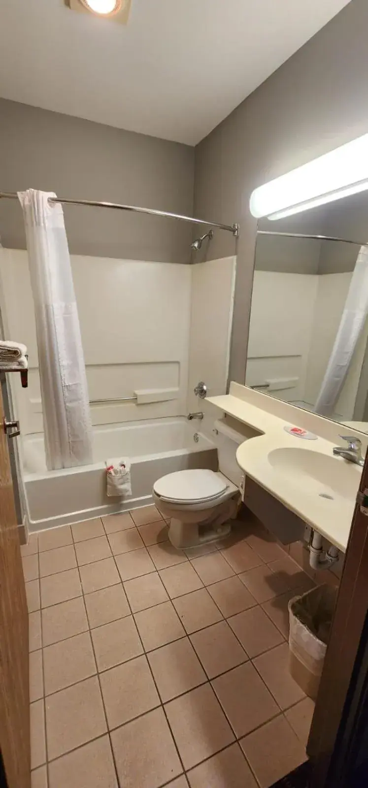 Bathroom in Econo Lodge Inn & Suites Mesquite - Dallas East