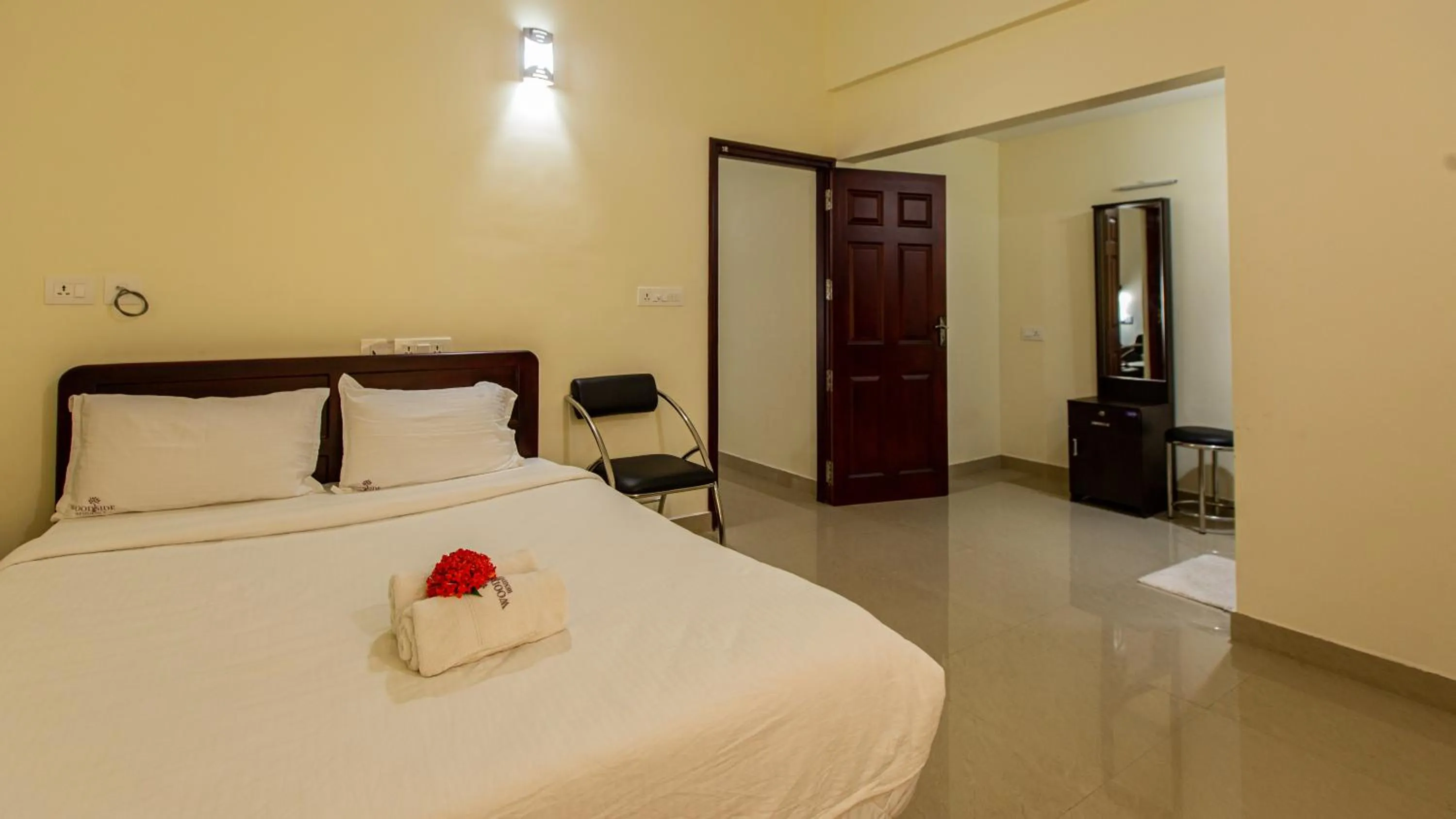 Bed in Woodside residency