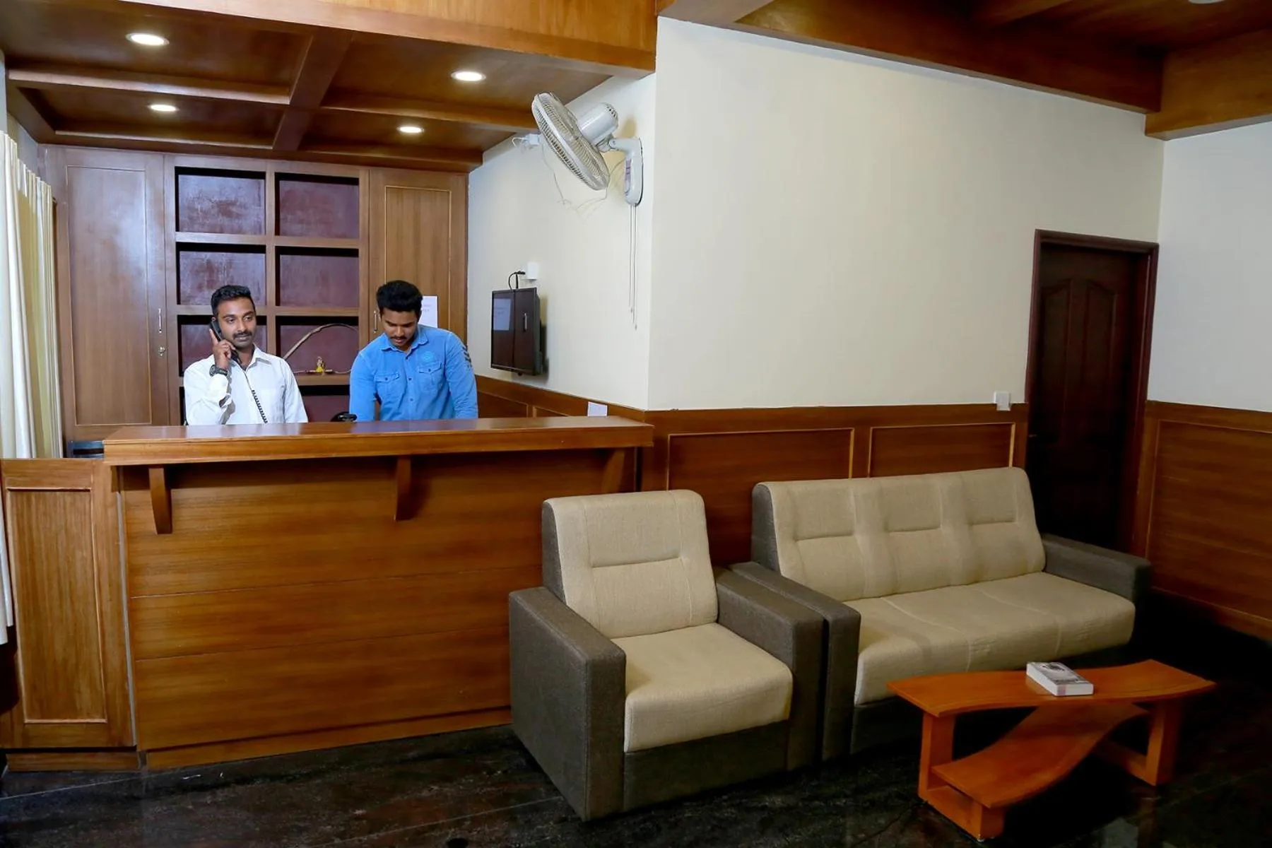 Staff in Woodside residency