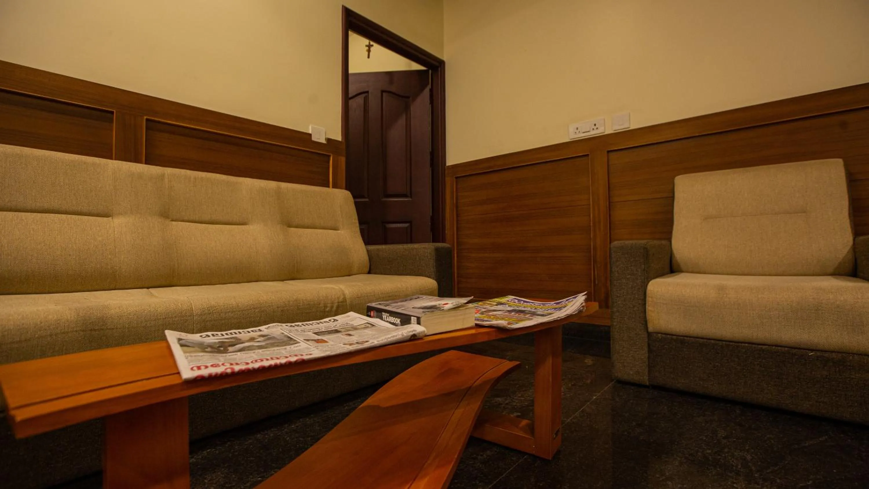 Living room in Woodside residency