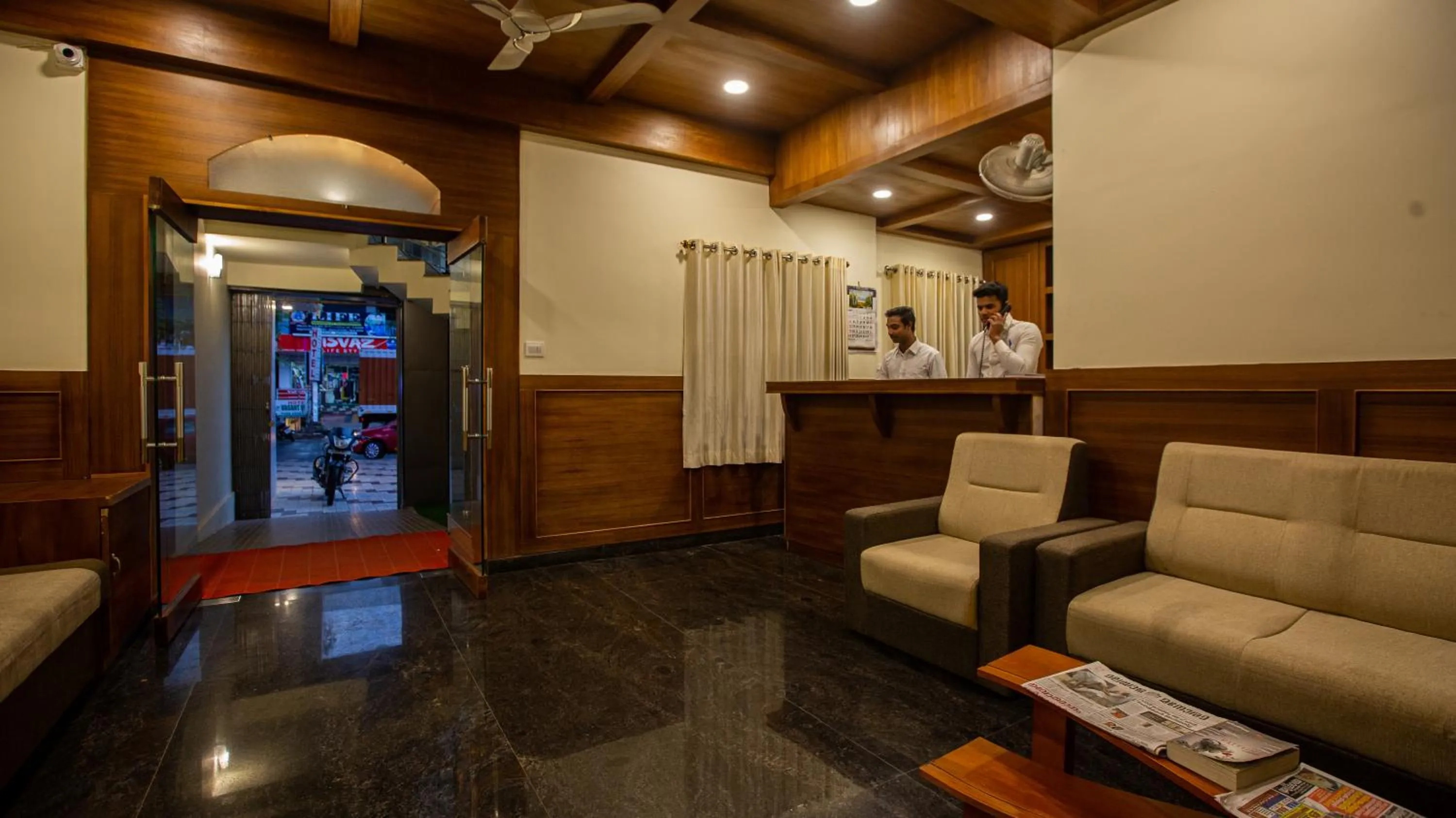 Lobby or reception in Woodside residency