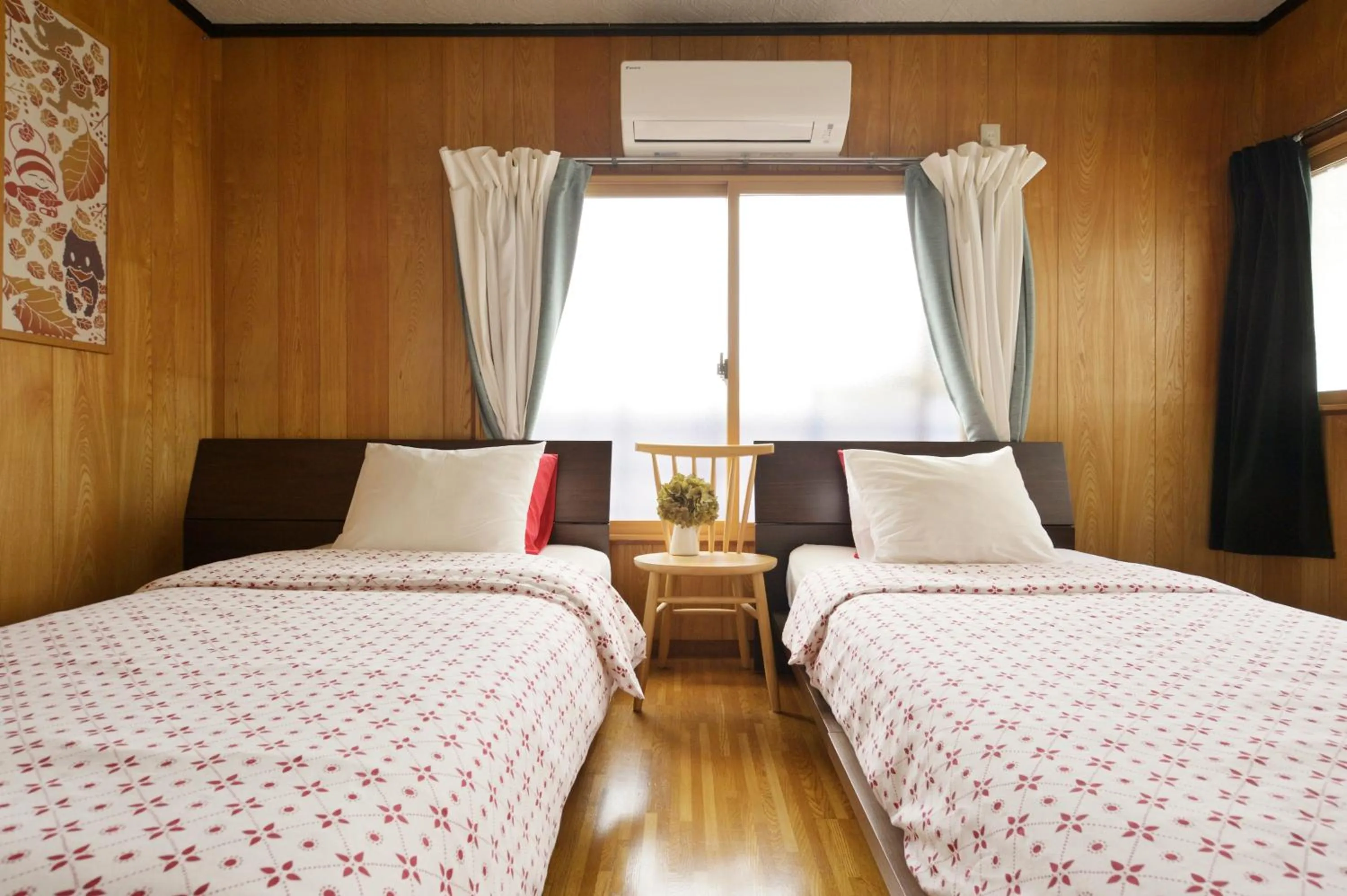 Bed in Konpeito House