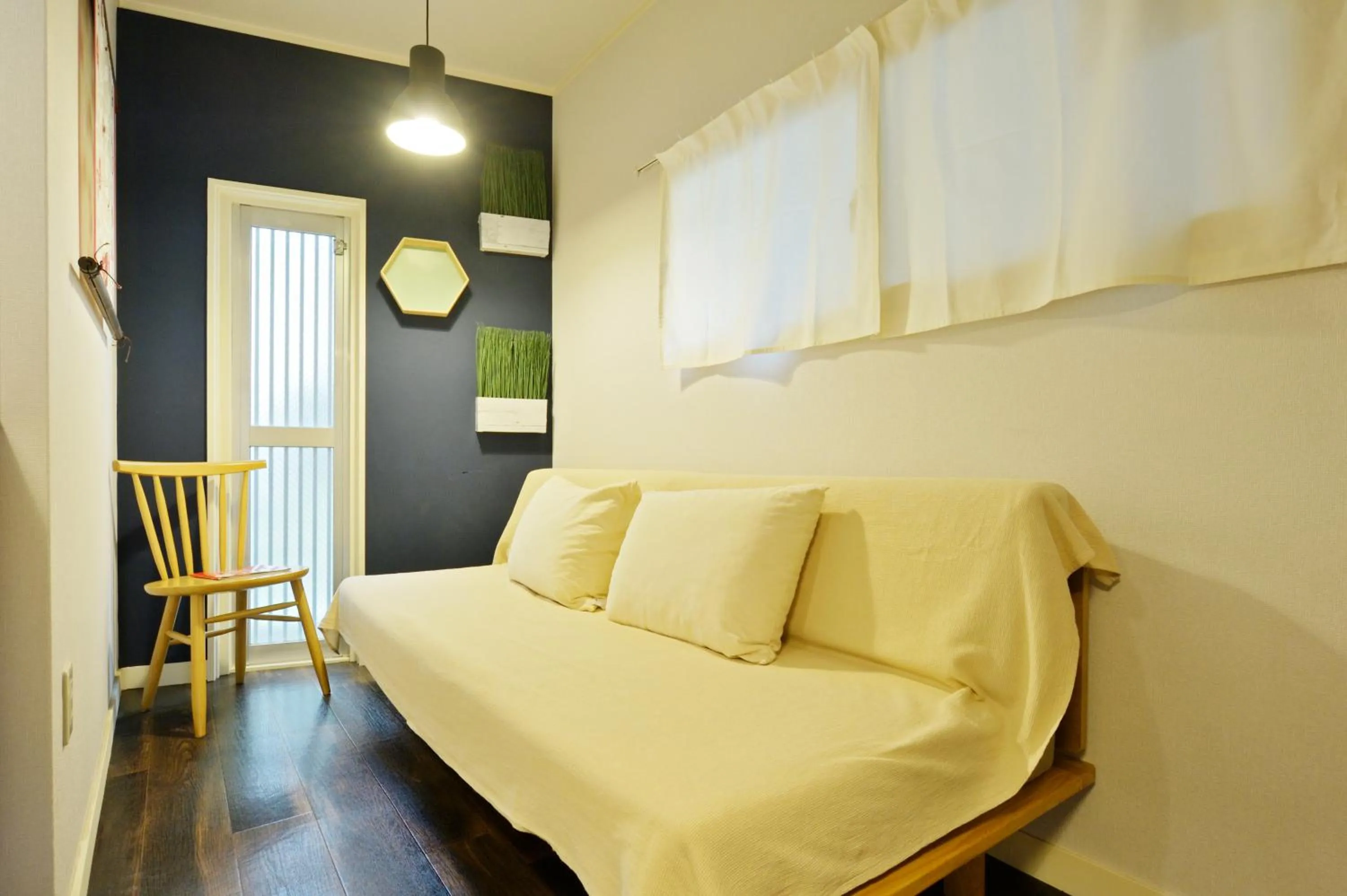 Bed in Konpeito House