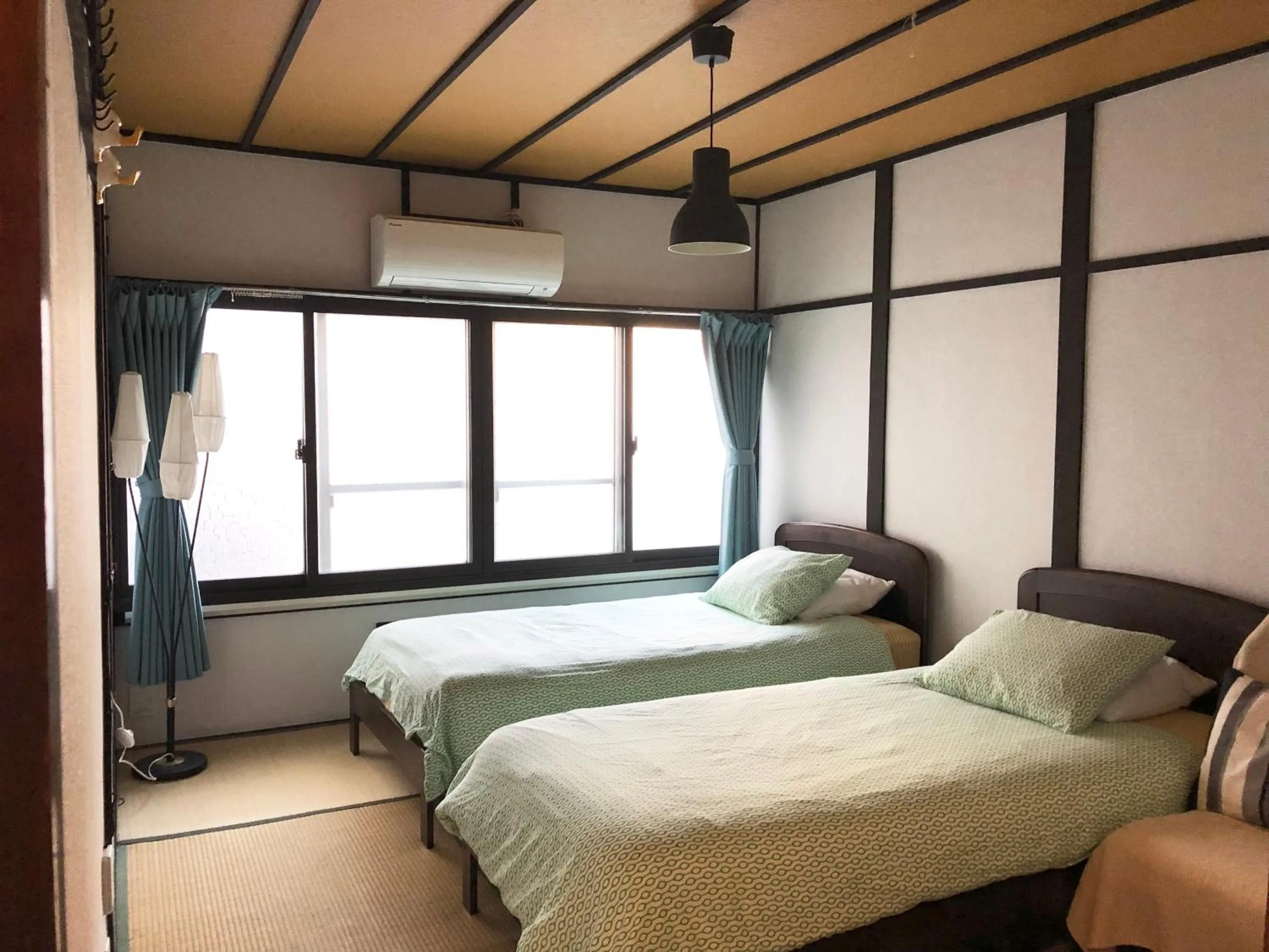 Bedroom, Bed in Konpeito House