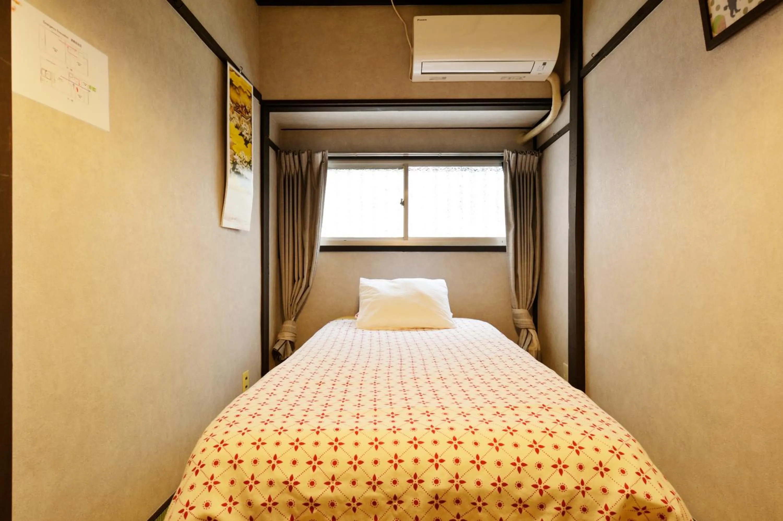 Bed in Konpeito House