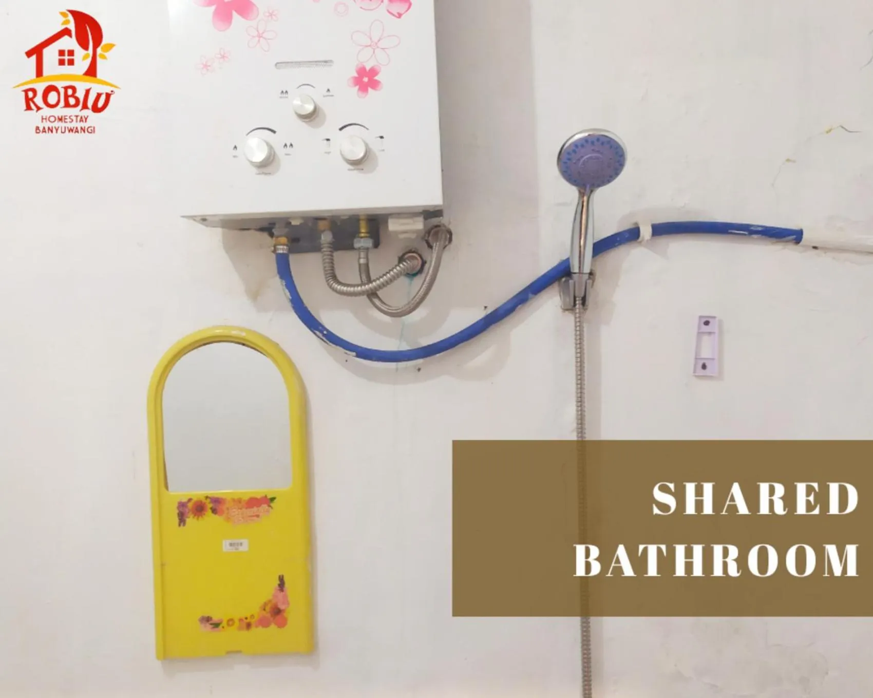 Bathroom in Robiu Homestay