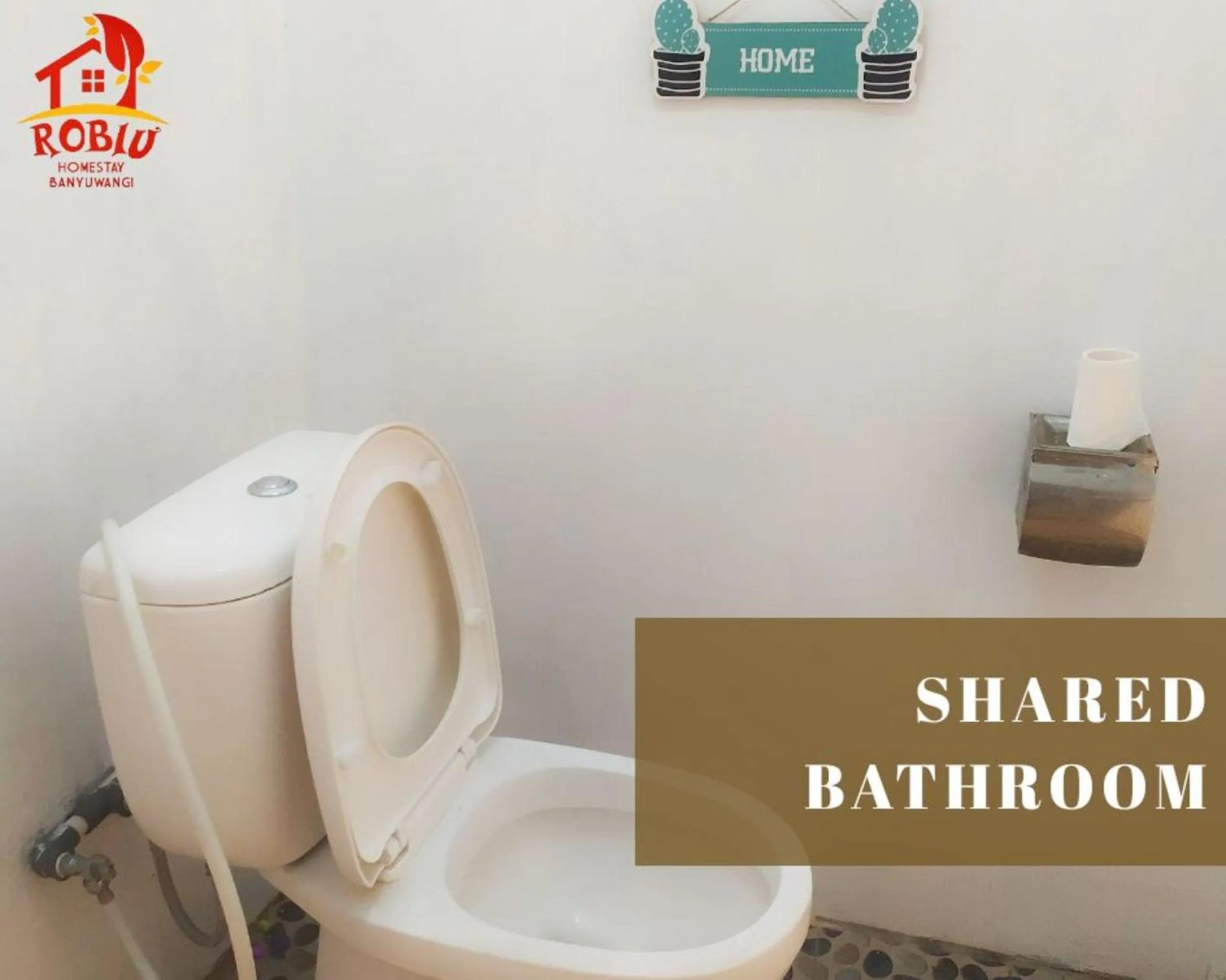 Bathroom in Robiu Homestay