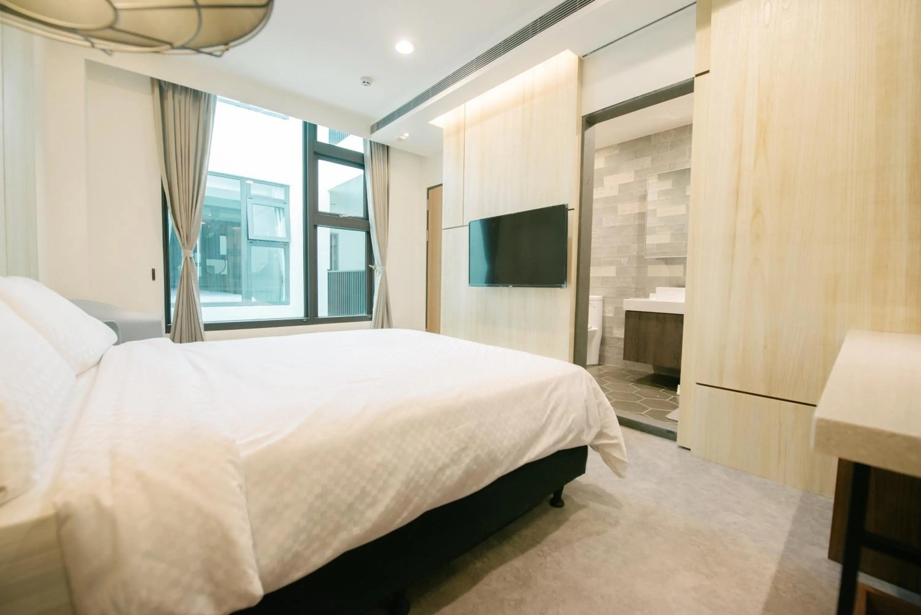 Photo of the whole room, Bed in MH48 Hotel