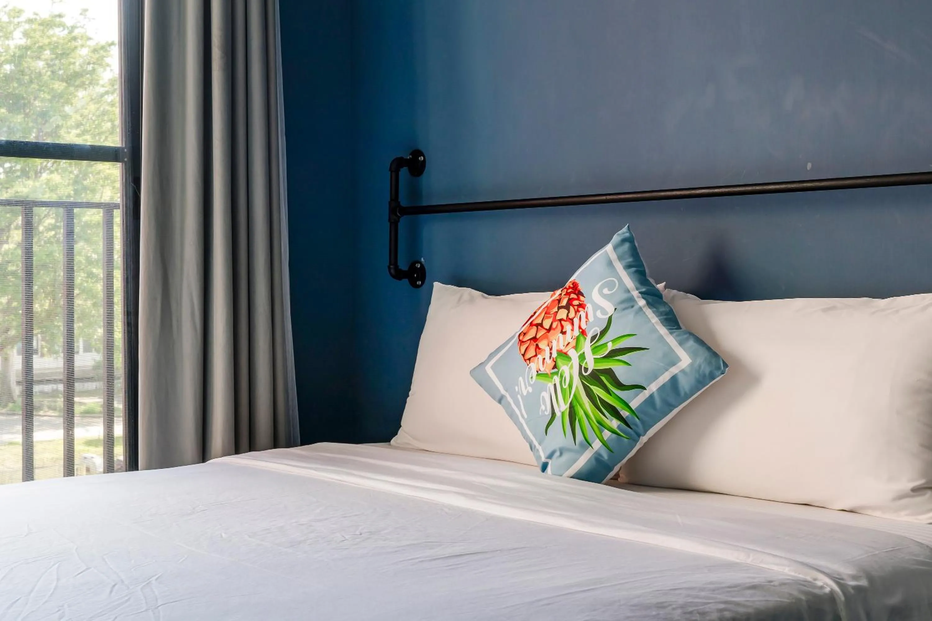 Bed in MH48 Hotel