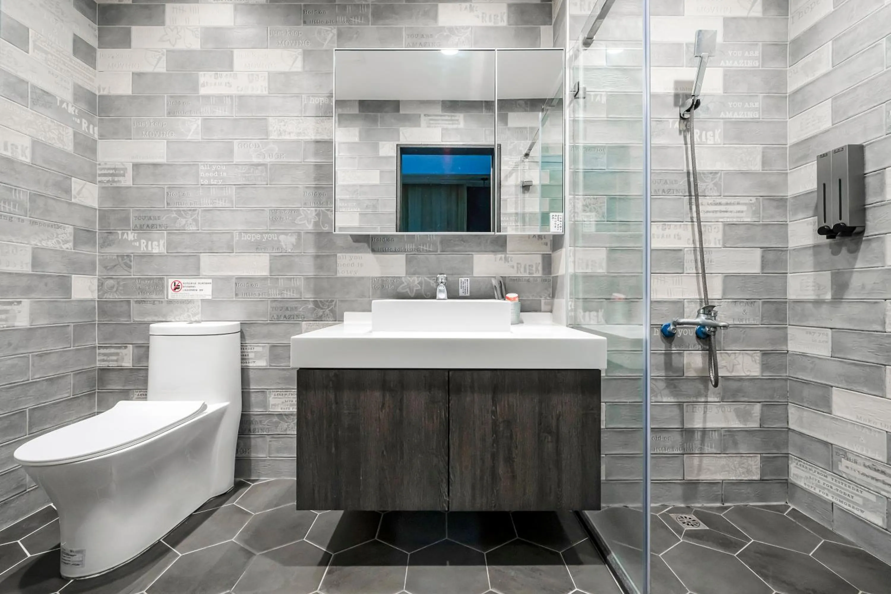Bathroom in MH48 Hotel