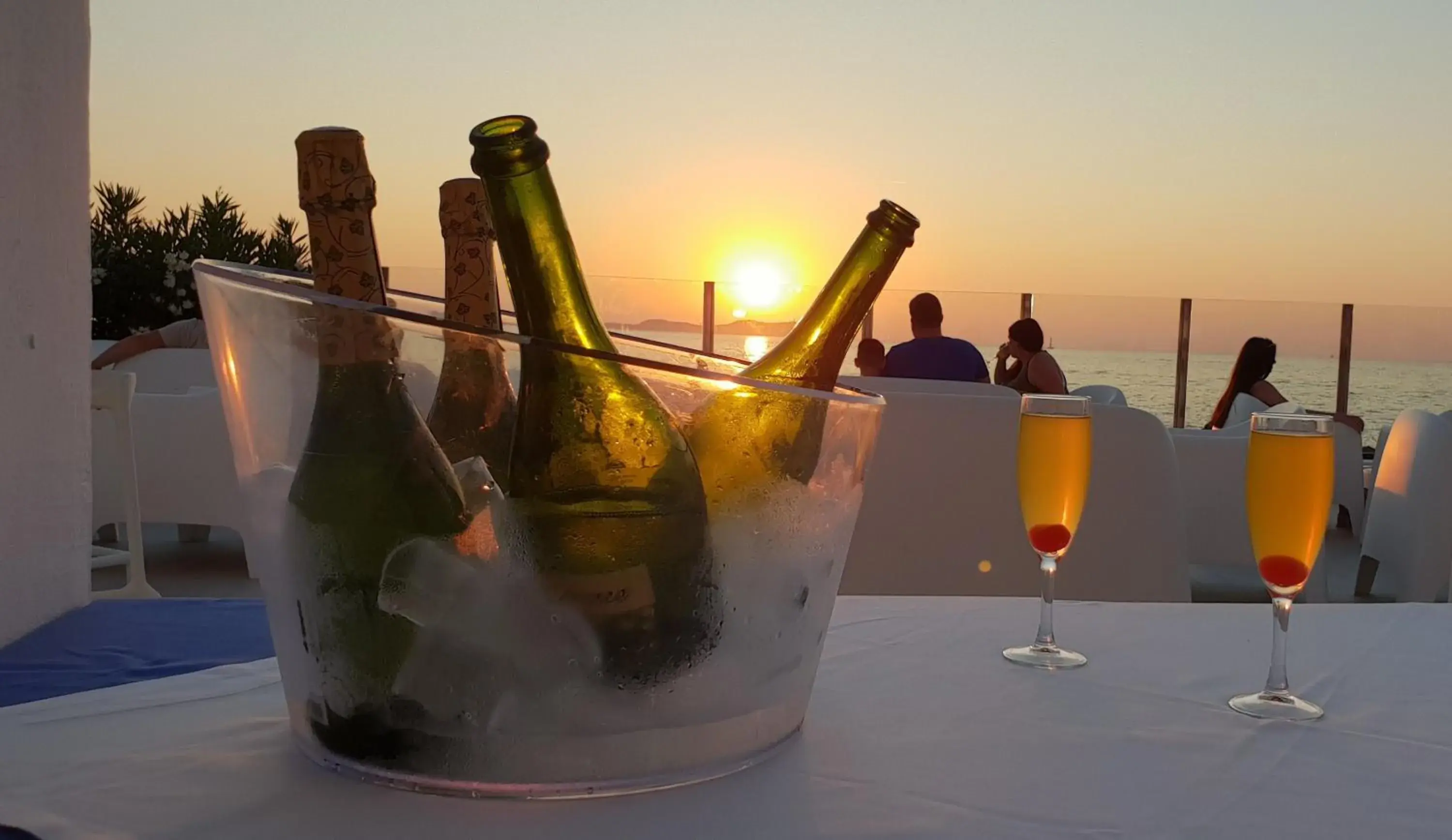 Sea view in Aparthotel Nereida Sea view in Aparthotel Nereida