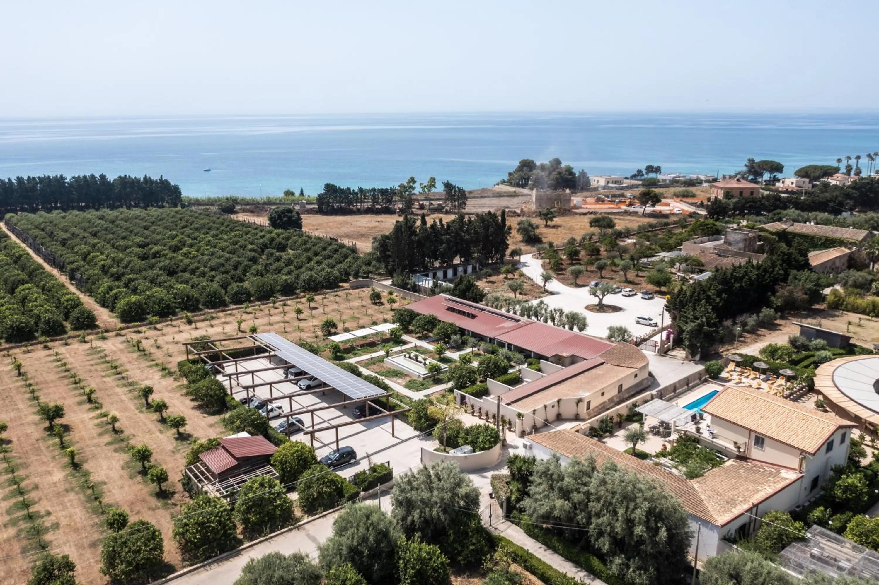 Bird's eye view in Villa Felicia