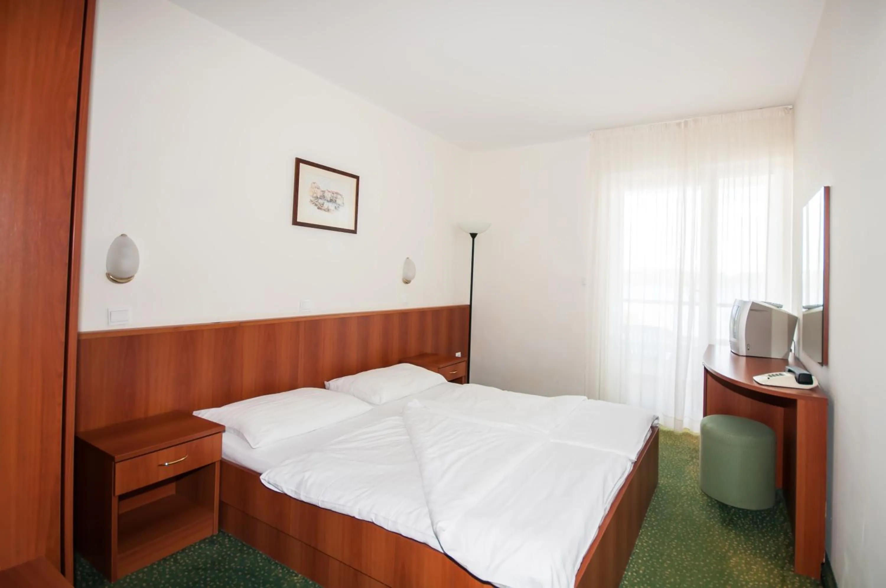Bed in Hotel Lavanda
