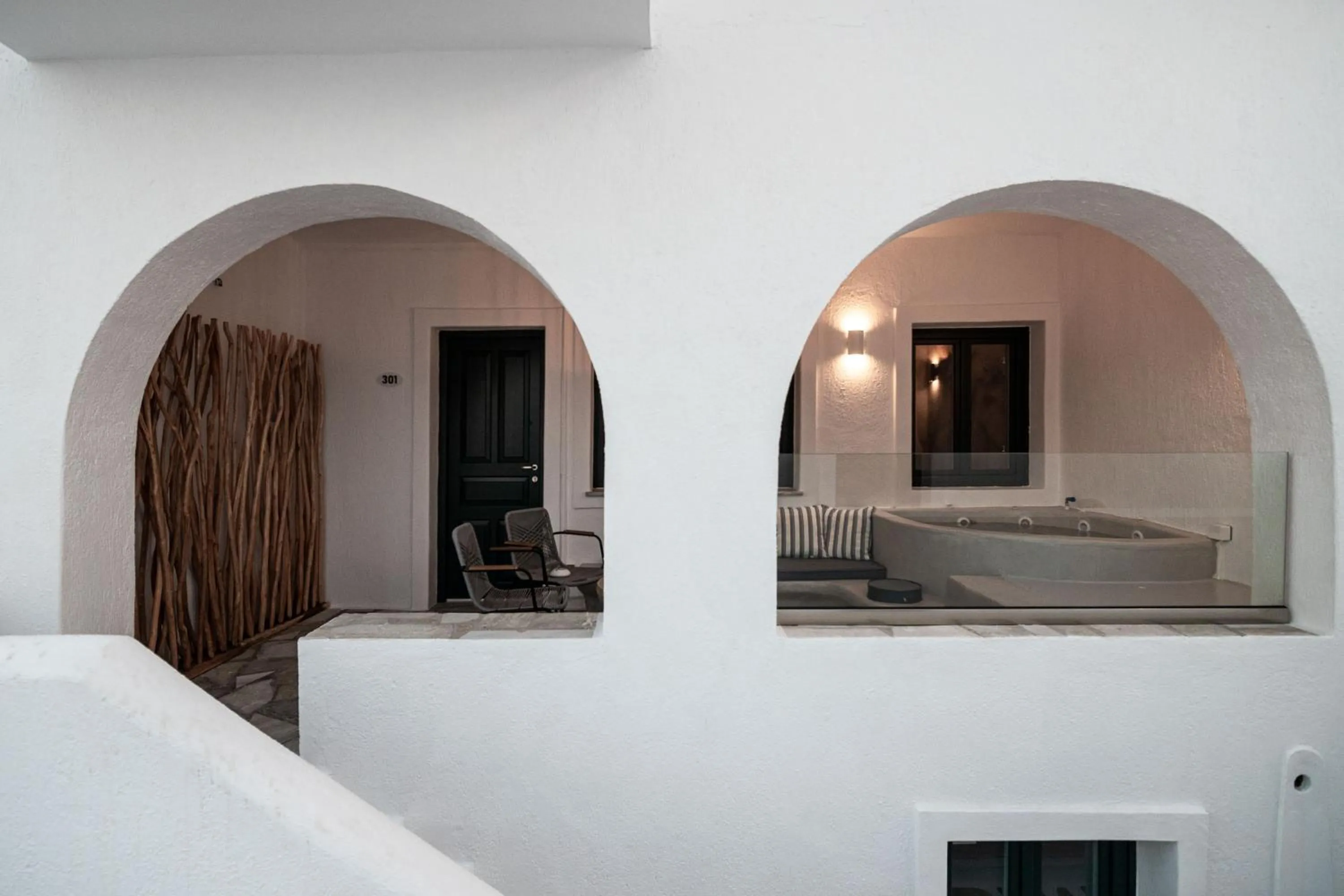 Hot Tub in Sandaya Luxury Suites