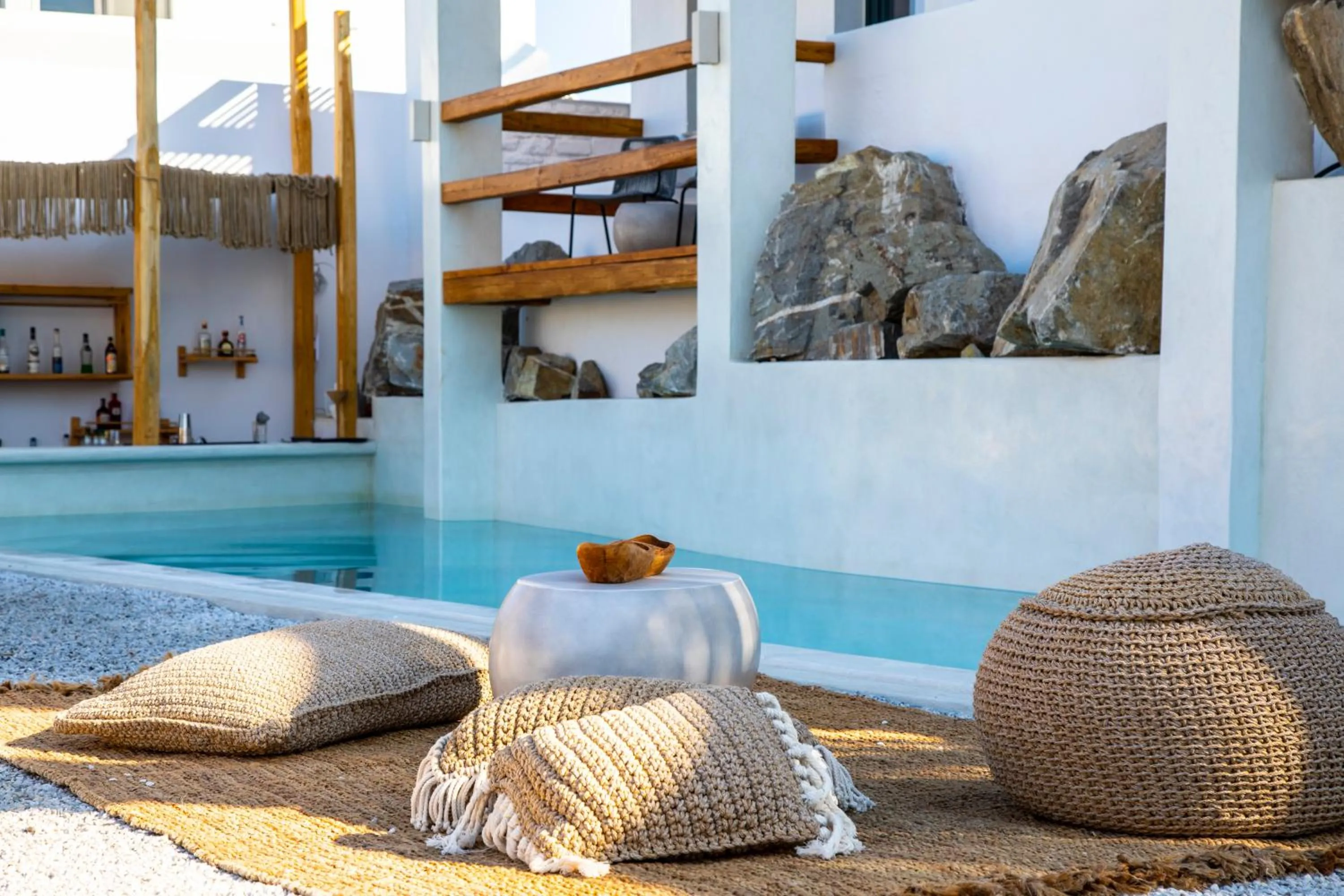 Swimming pool in Sandaya Luxury Suites