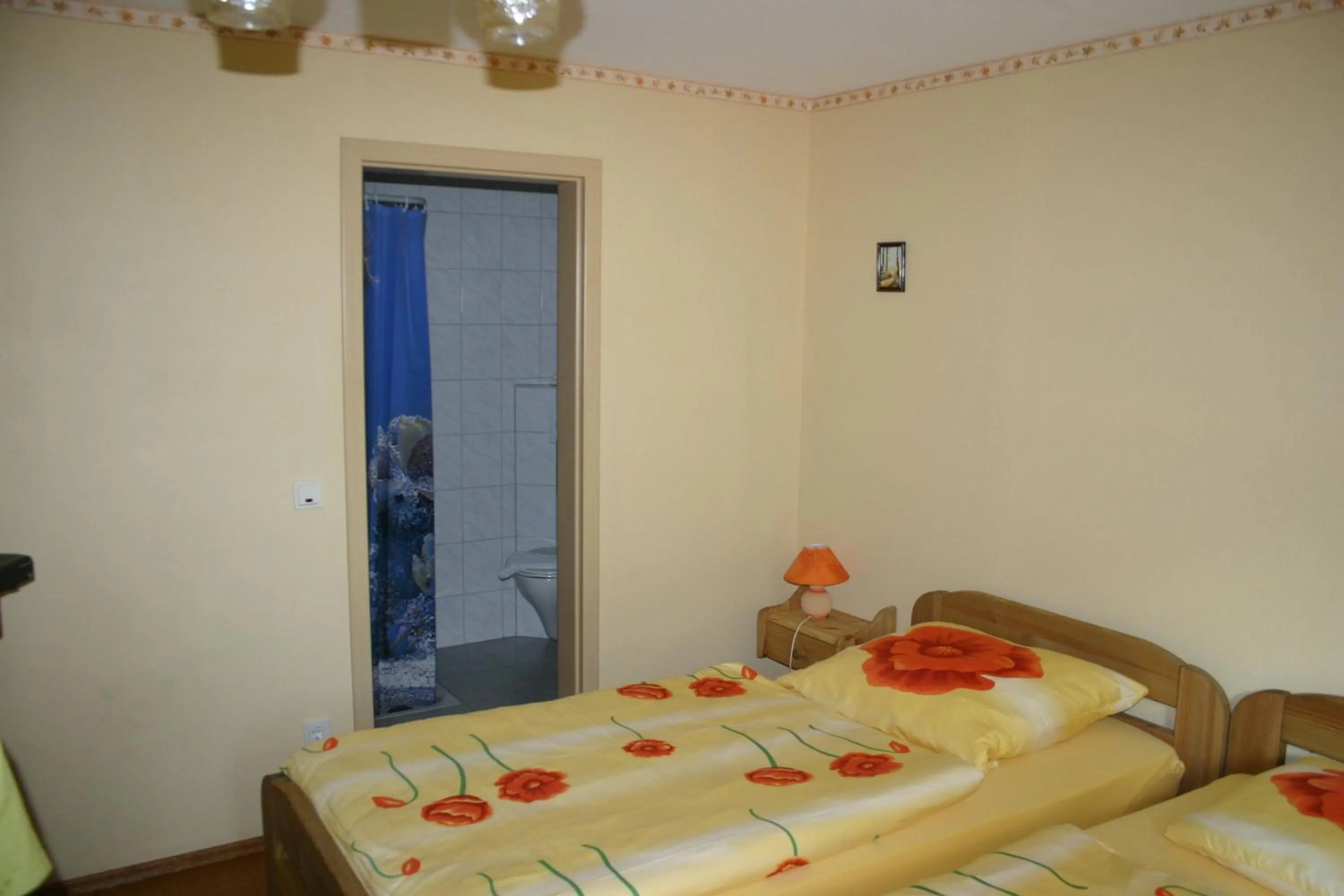 Bed in Gasthof Zum Stausee