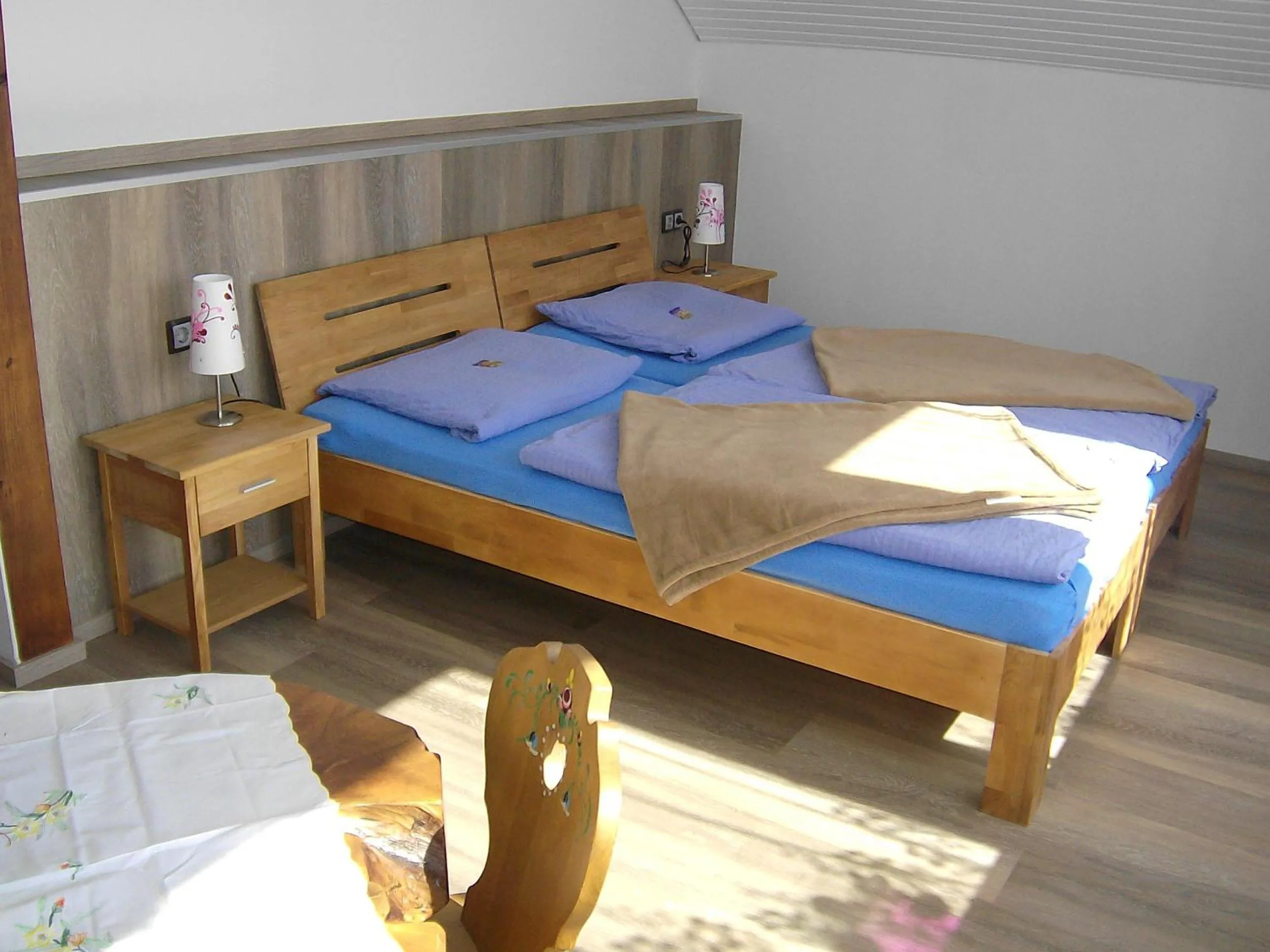 Bed in Gasthof Zum Stausee
