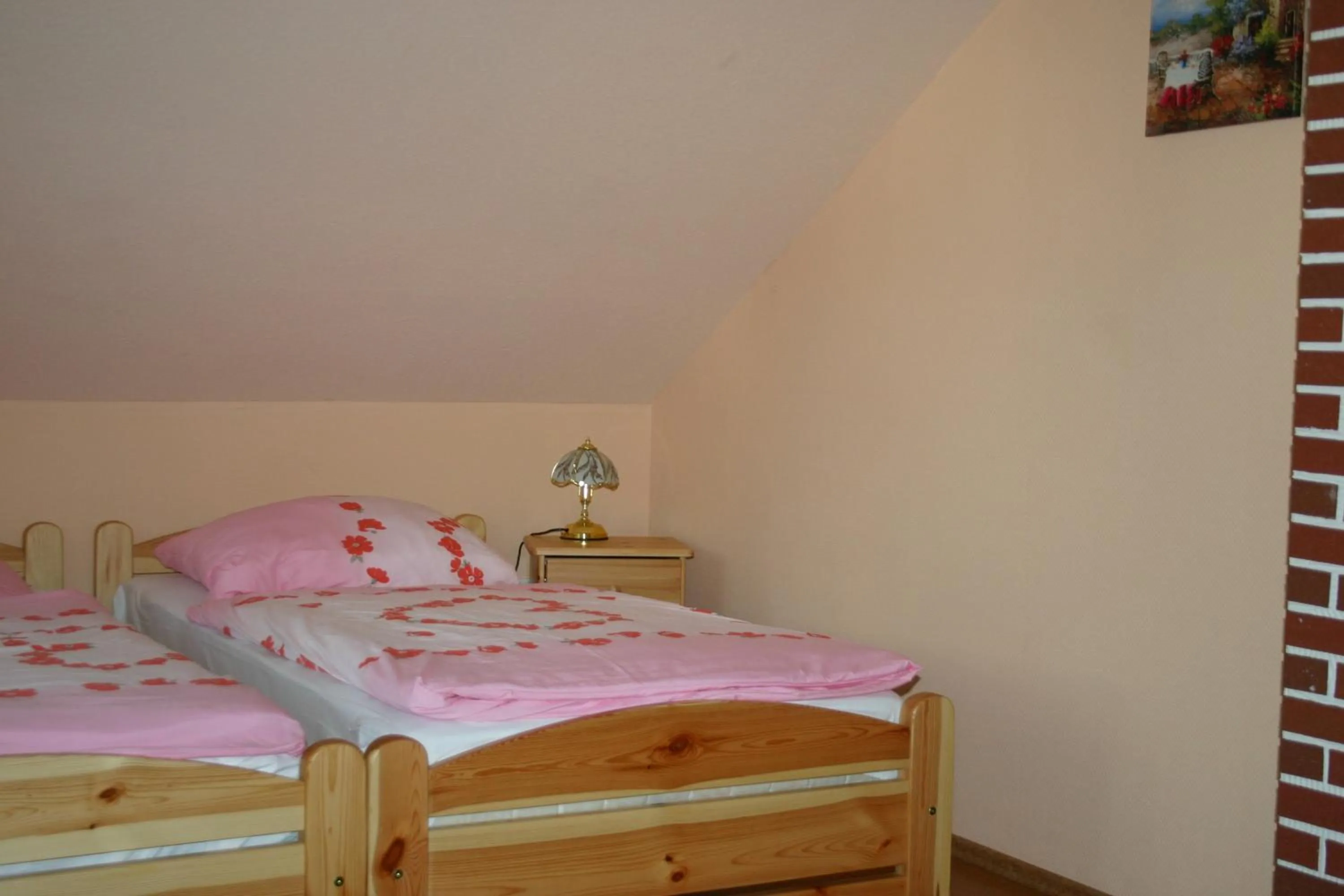 Bed in Gasthof Zum Stausee