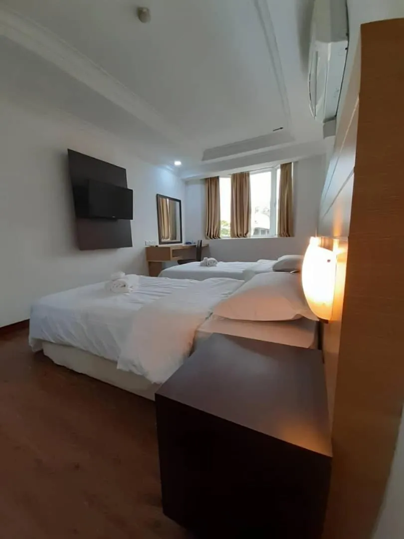 Bedroom, Bed in Sara Hotel