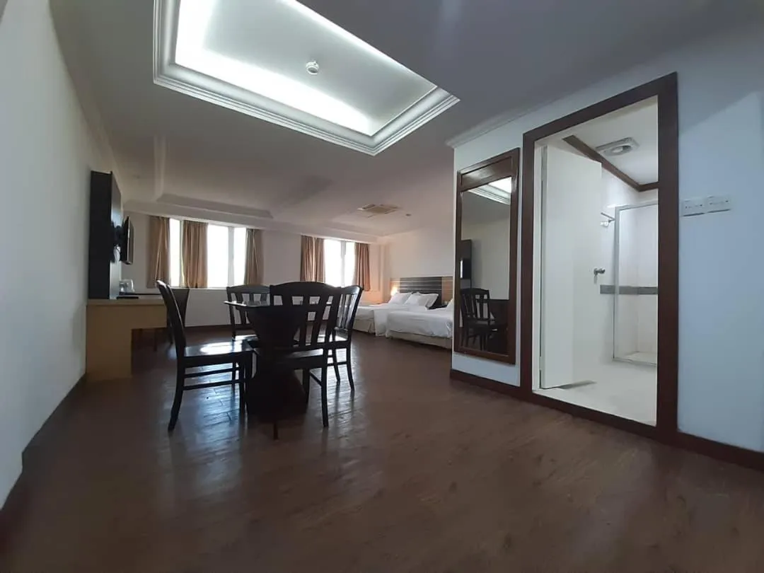 Seating area in Sara Hotel