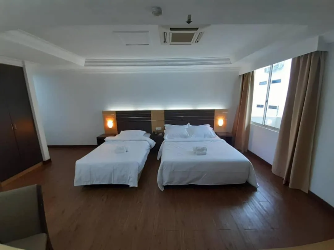 Bedroom, Bed in Sara Hotel