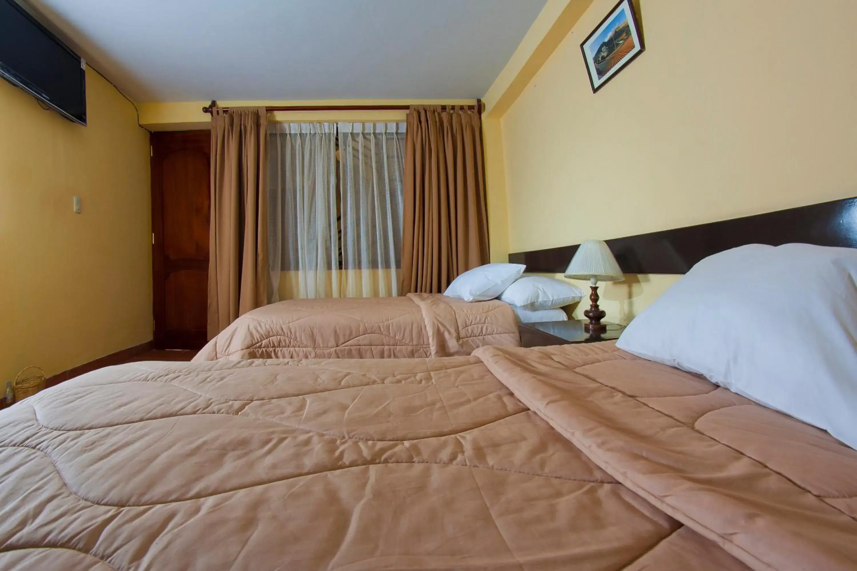 Twin Room in Yucay Plaza Inn Twin Room in Yucay Plaza Inn
