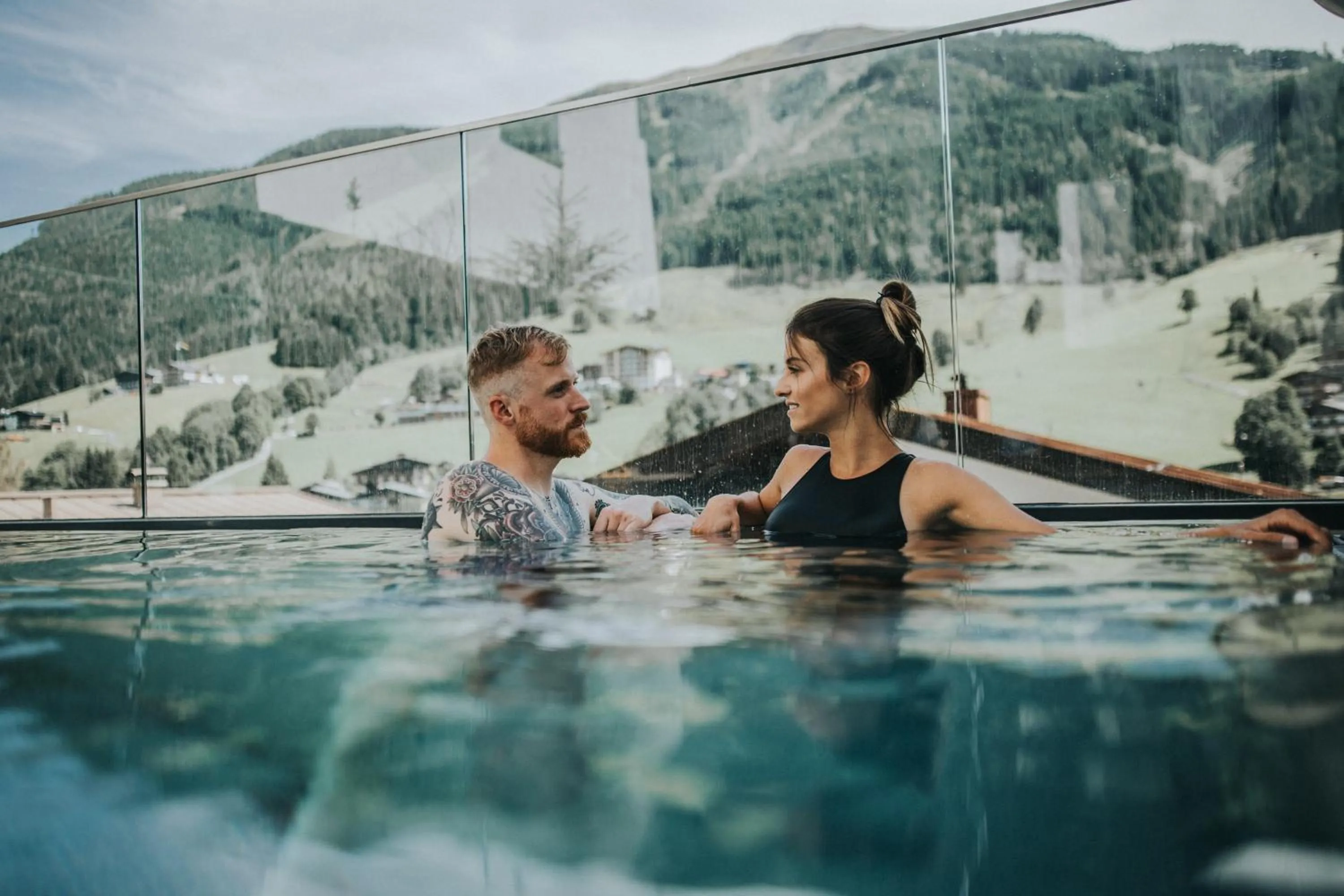 Pool view in Adler Resort