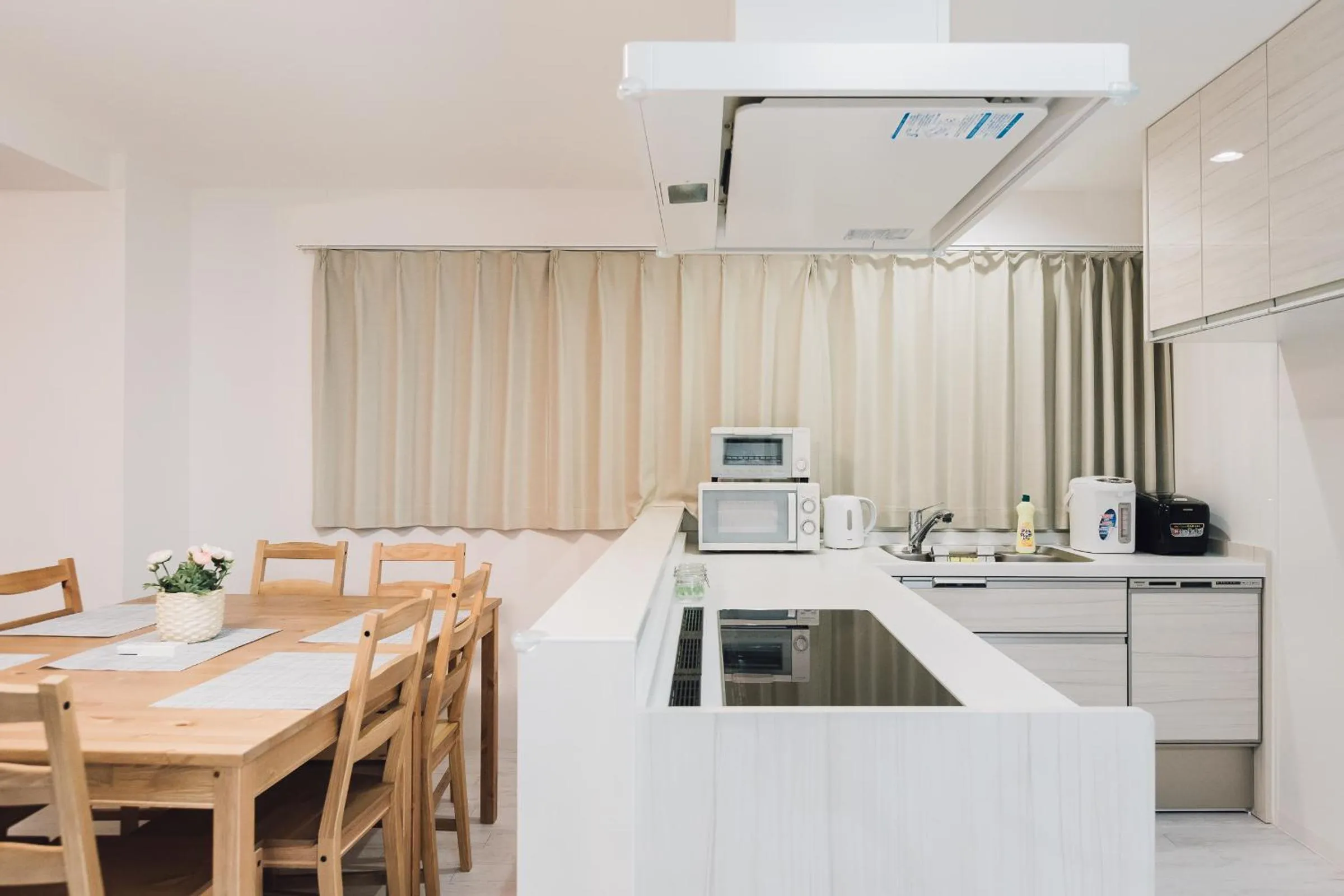 Kitchen or kitchenette in Higobashi AFP Apartment