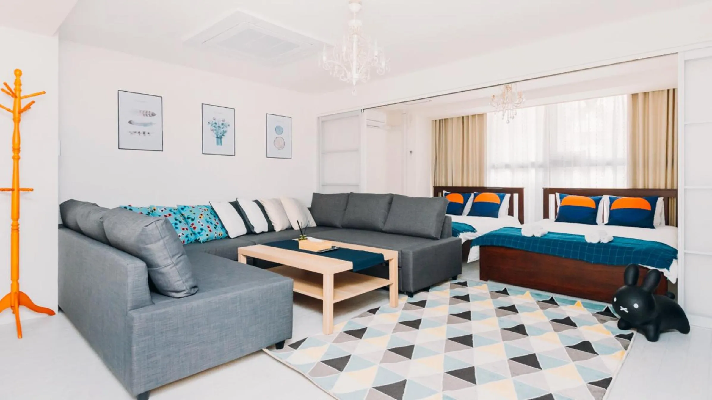 Bedroom in Higobashi AFP Apartment