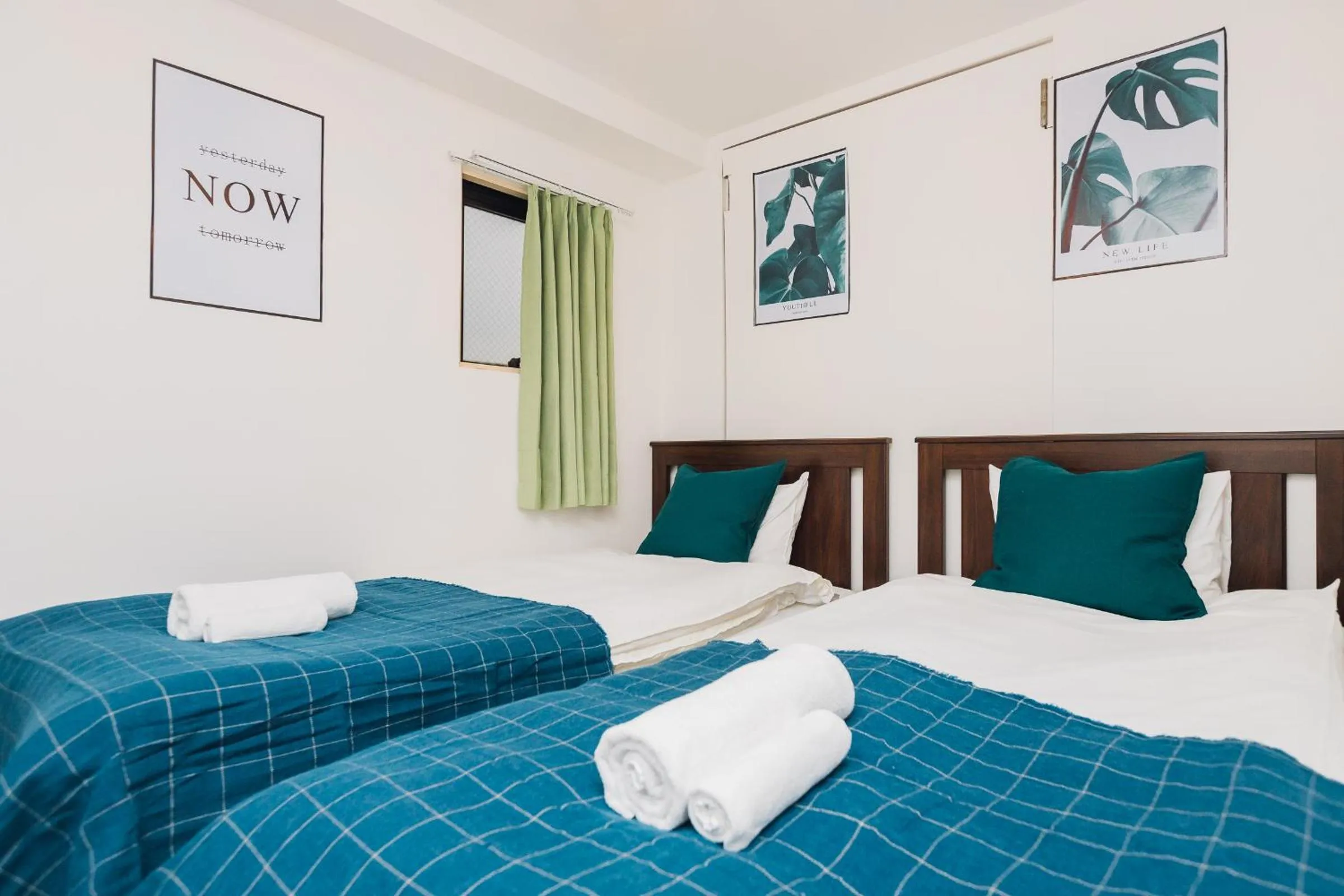 Bed in Higobashi AFP Apartment