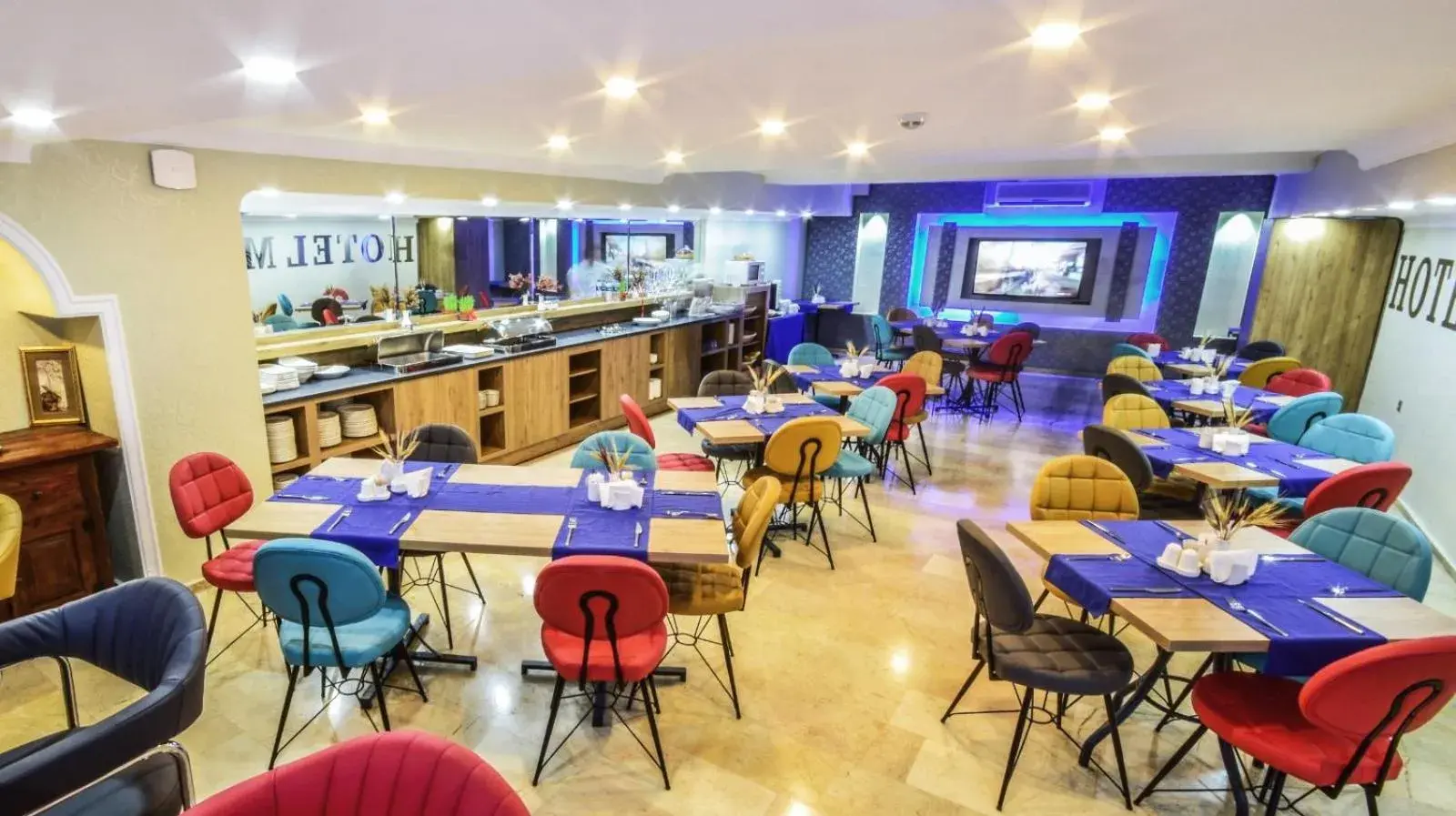 Restaurant/places to eat in MARİNA HOTEL Restaurant/places to eat in MARİNA HOTEL