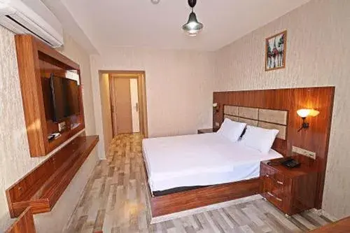 Bed in MARİNA HOTEL Bed in MARİNA HOTEL