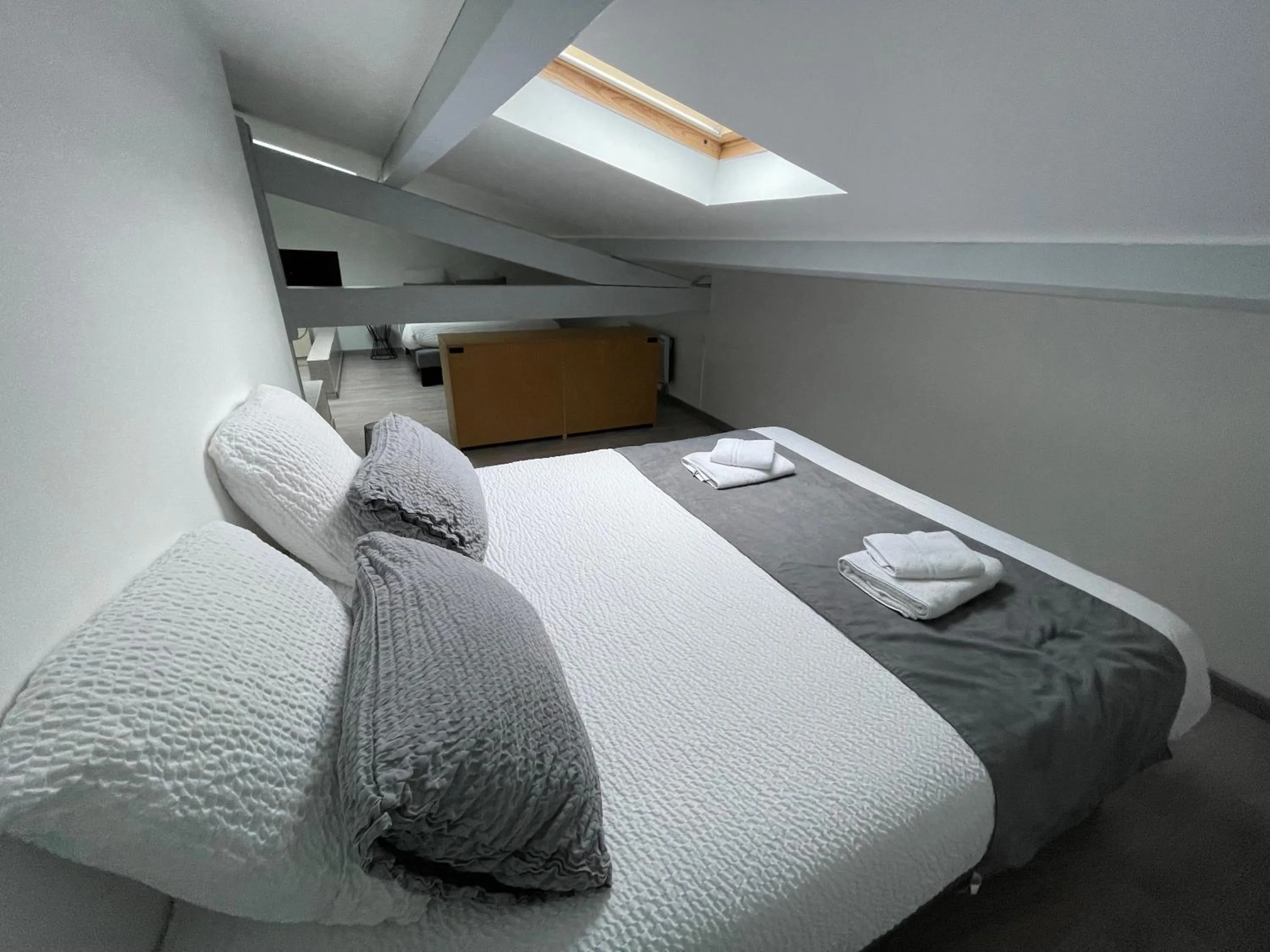 Photo of the whole room, Bed in Hôtel Paris Madrid