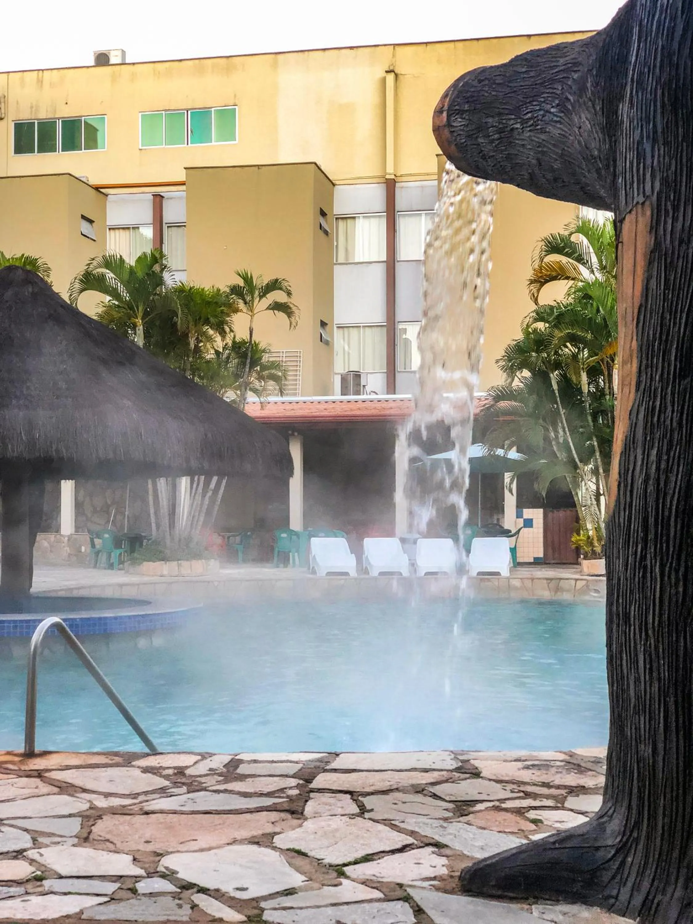 Swimming pool in Rio das Pedras Thermas Hotel