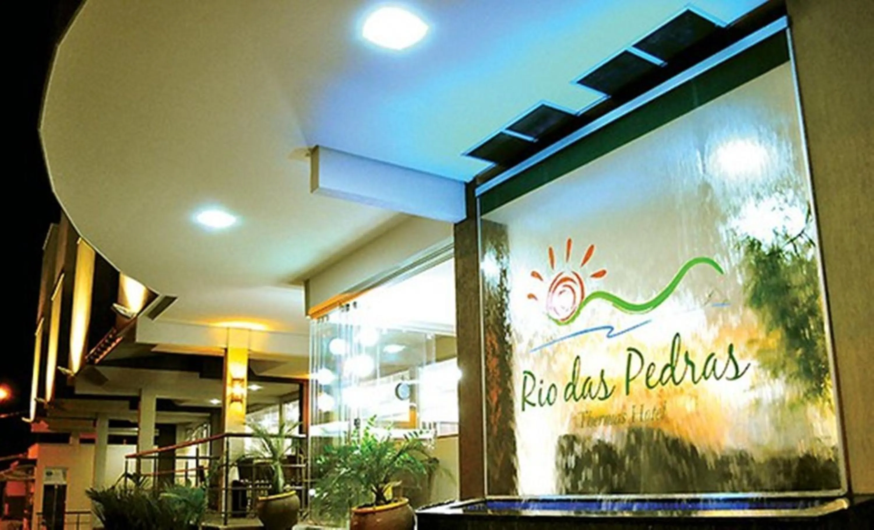 Property logo or sign in Rio das Pedras Thermas Hotel