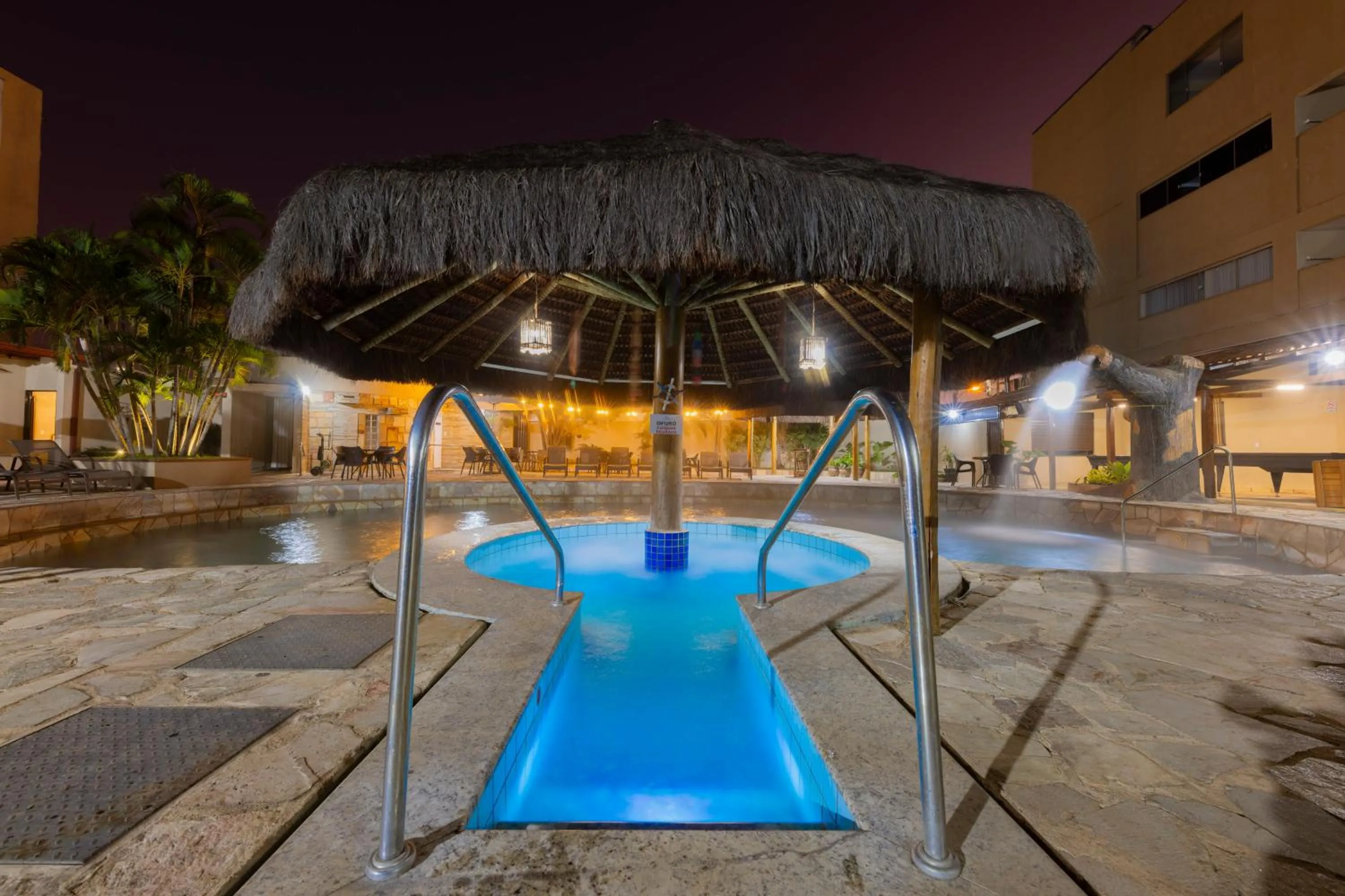 Hot Tub in Rio das Pedras Thermas Hotel