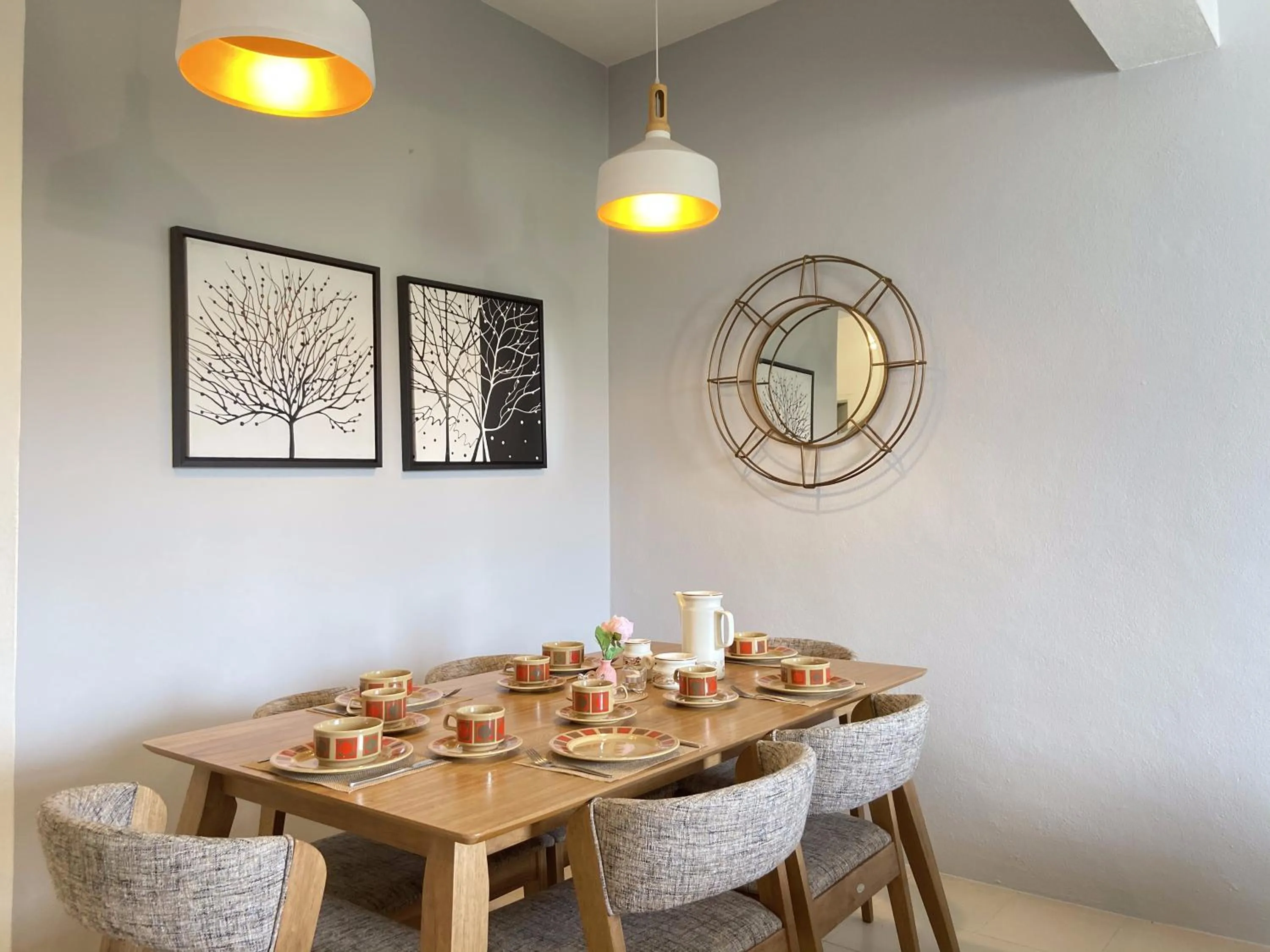 Dining area in Arcadia Penang by Plush