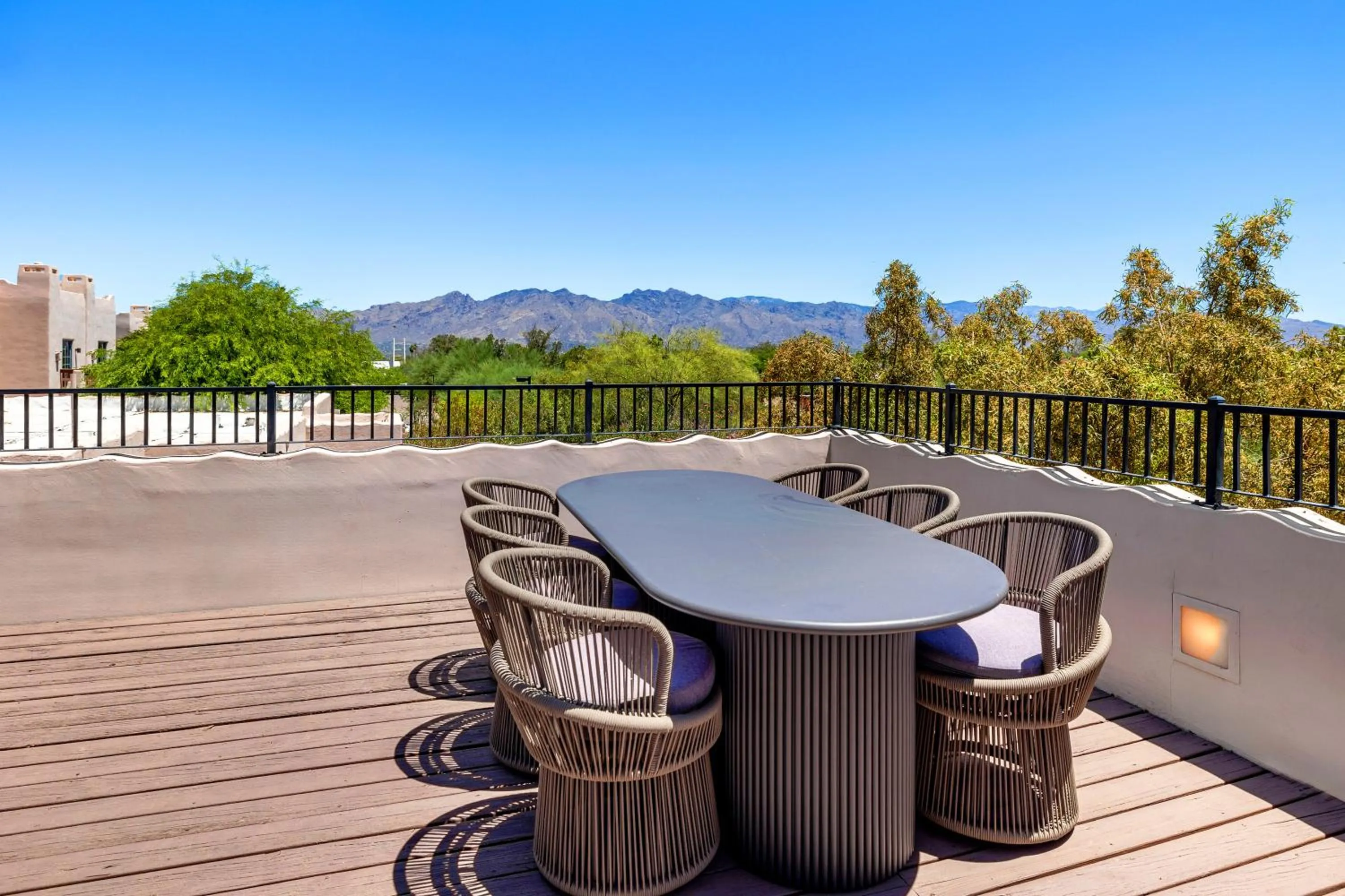 Patio in Lodge On The Desert