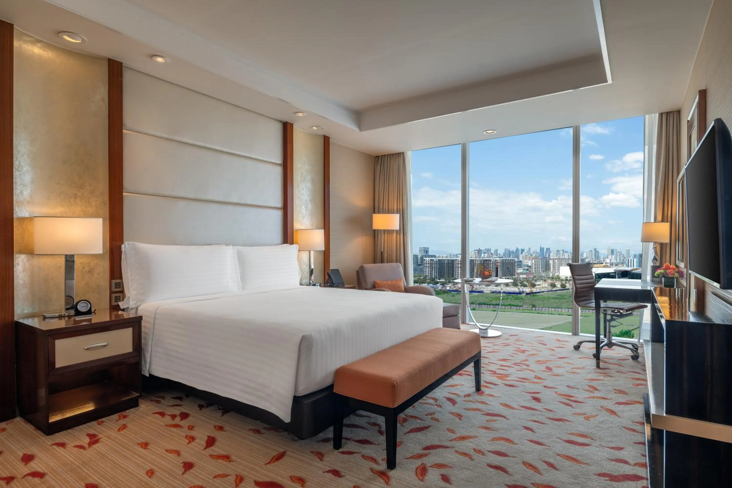 Bed in Solaire Resort Entertainment City