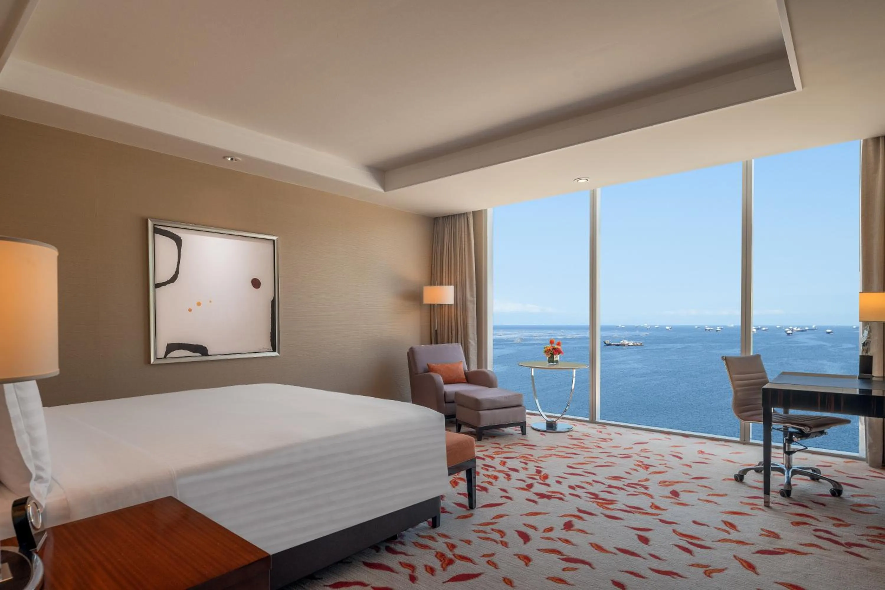 Bed in Solaire Resort Entertainment City