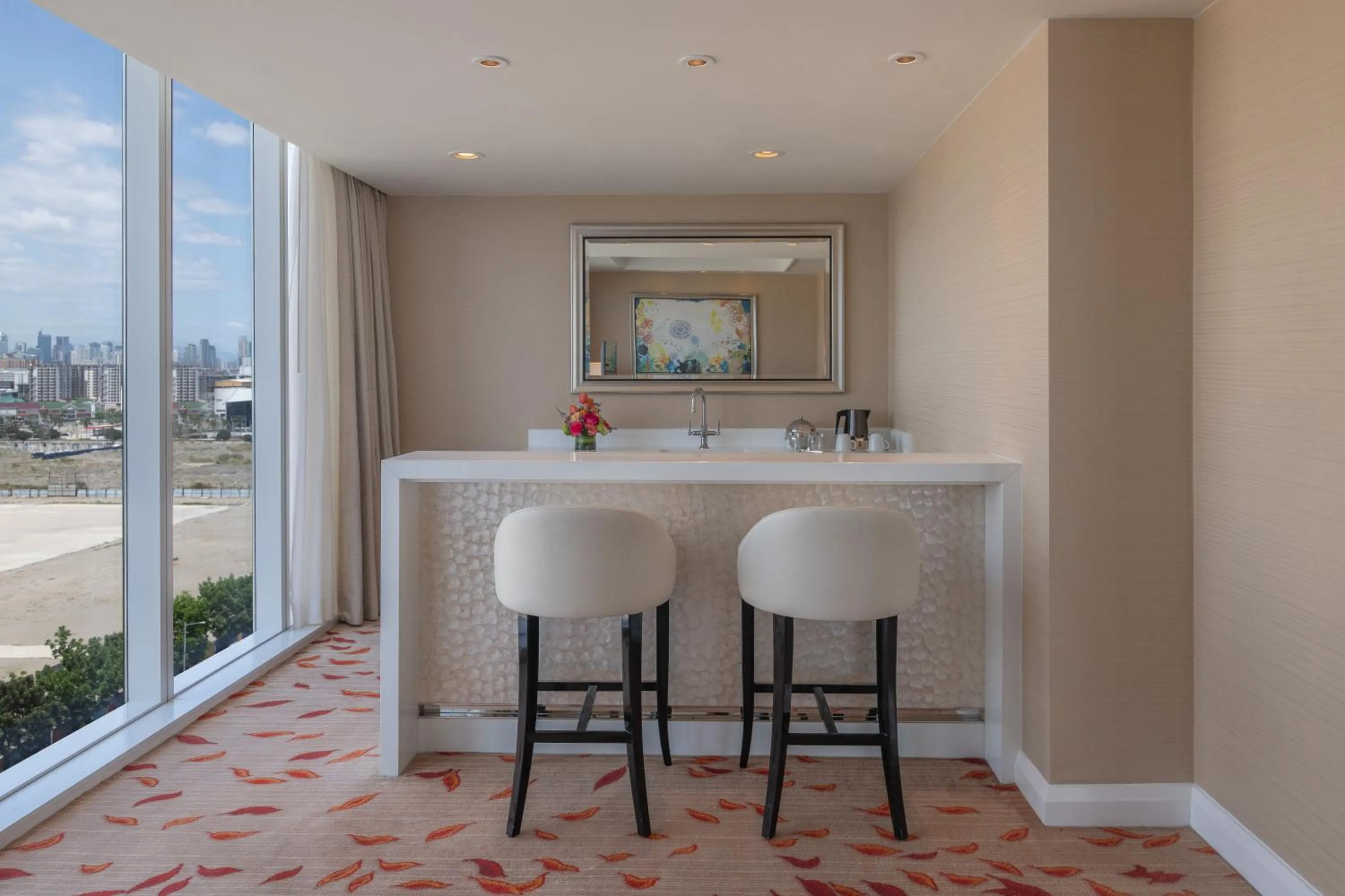 Dining area in Solaire Resort Entertainment City